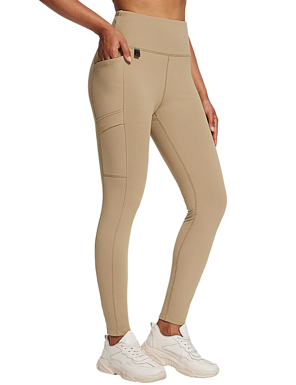 Laureate High-Rise Zipper Pockets Thermal Leggings - Image 8