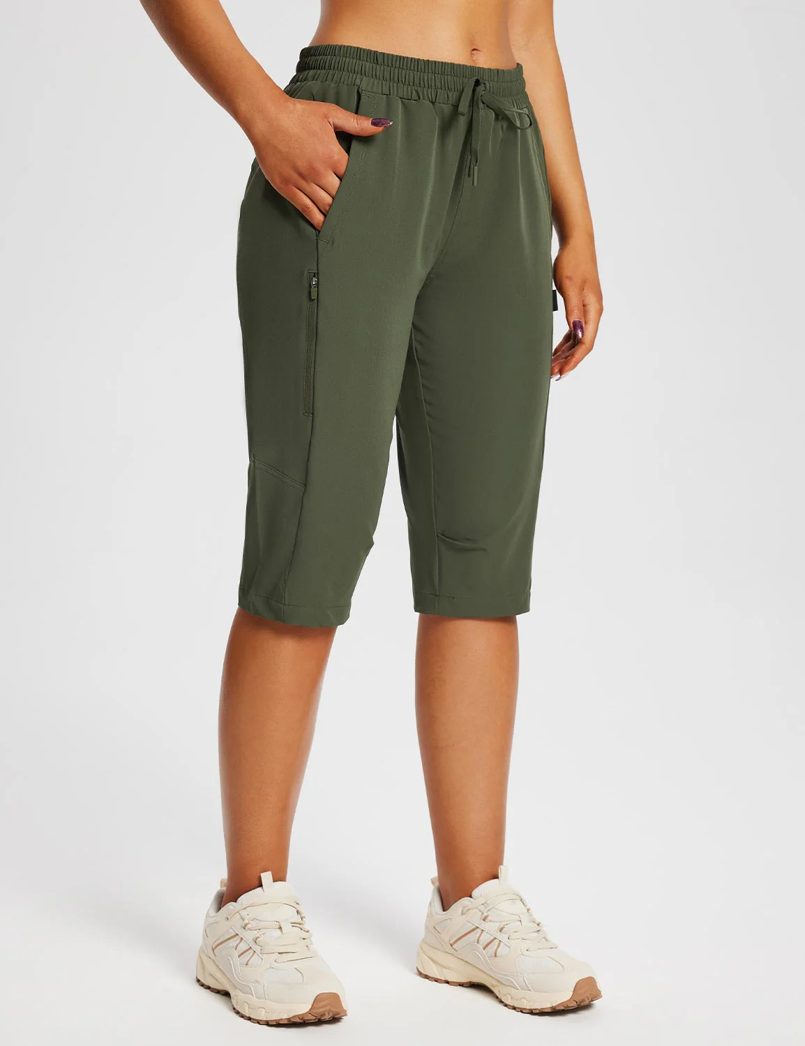 Laureate UPF50+ DWR Pocketed Capris - Image 11