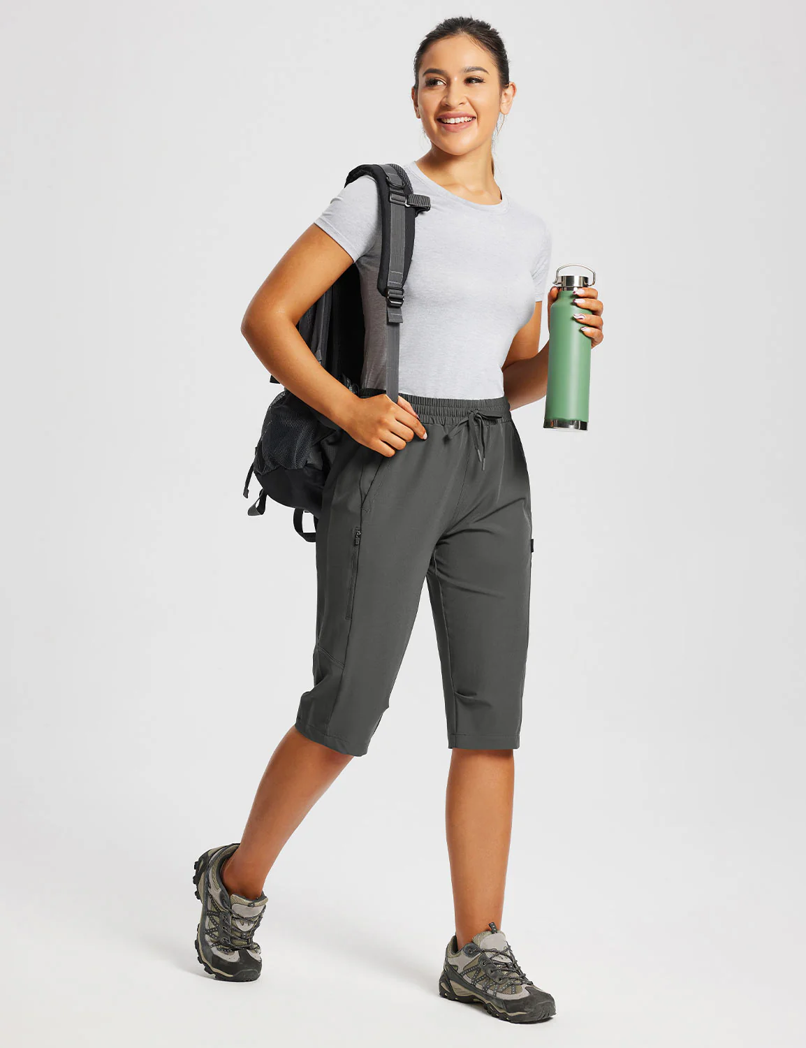 Laureate UPF50+ DWR Pocketed Capris - Image 14