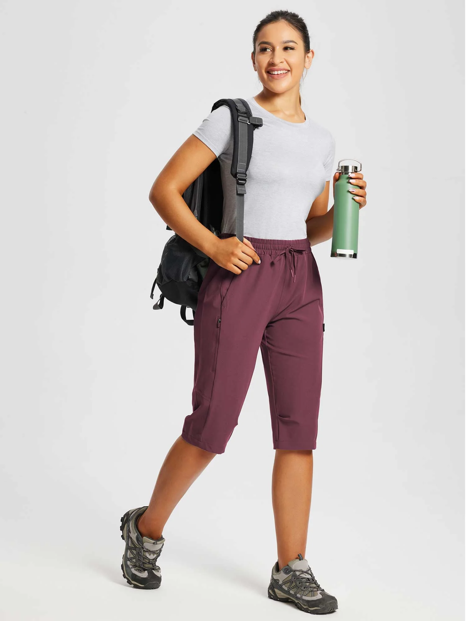 Laureate UPF50+ DWR Pocketed Capris - Image 32