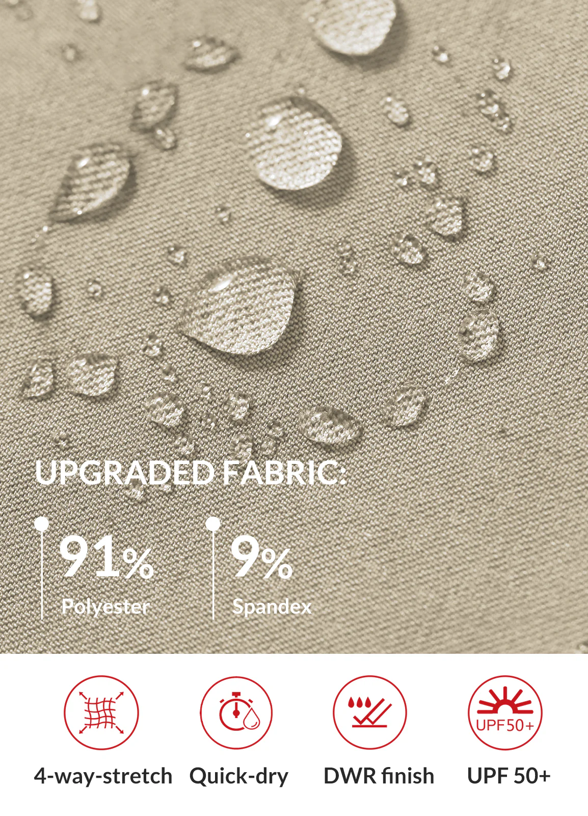 Laureate UPF50+ DWR Pocketed Capris - Image 4