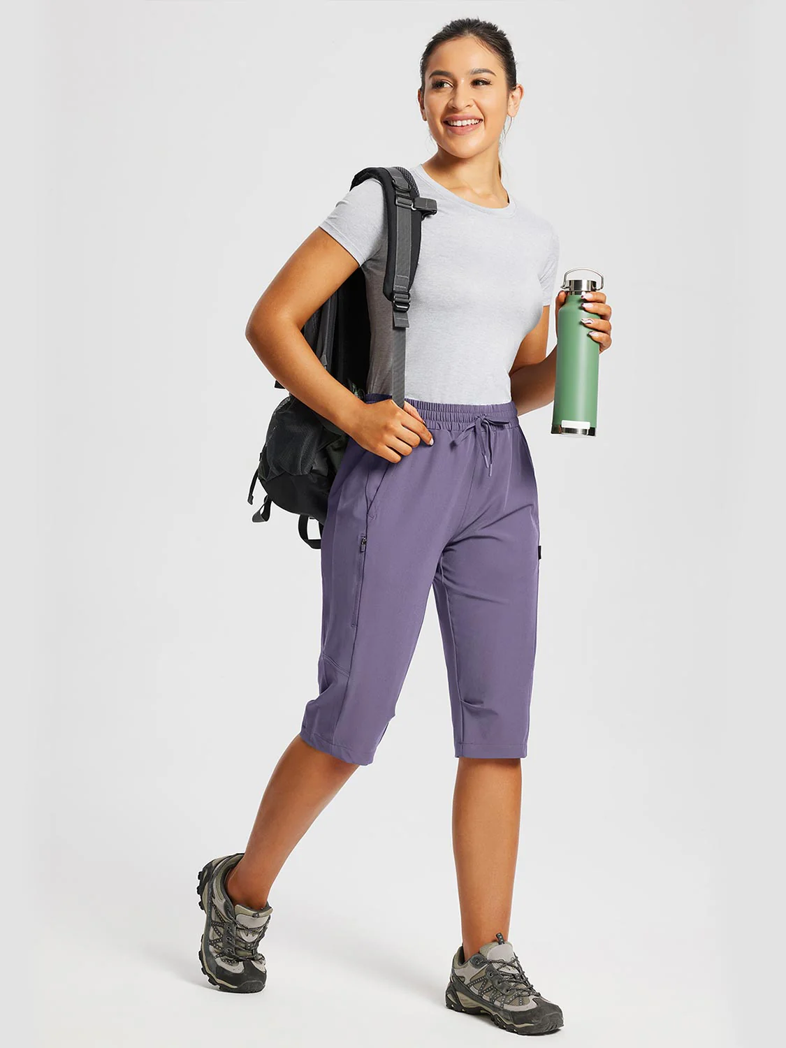 Laureate UPF50+ DWR Pocketed Capris - Image 50