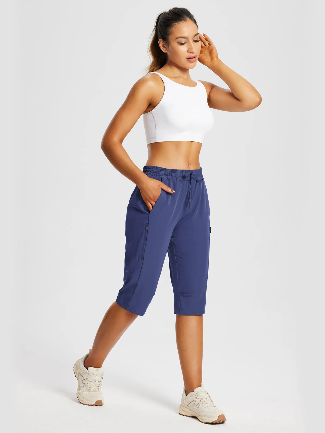 Laureate UPF50+ DWR Pocketed Capris - Image 56