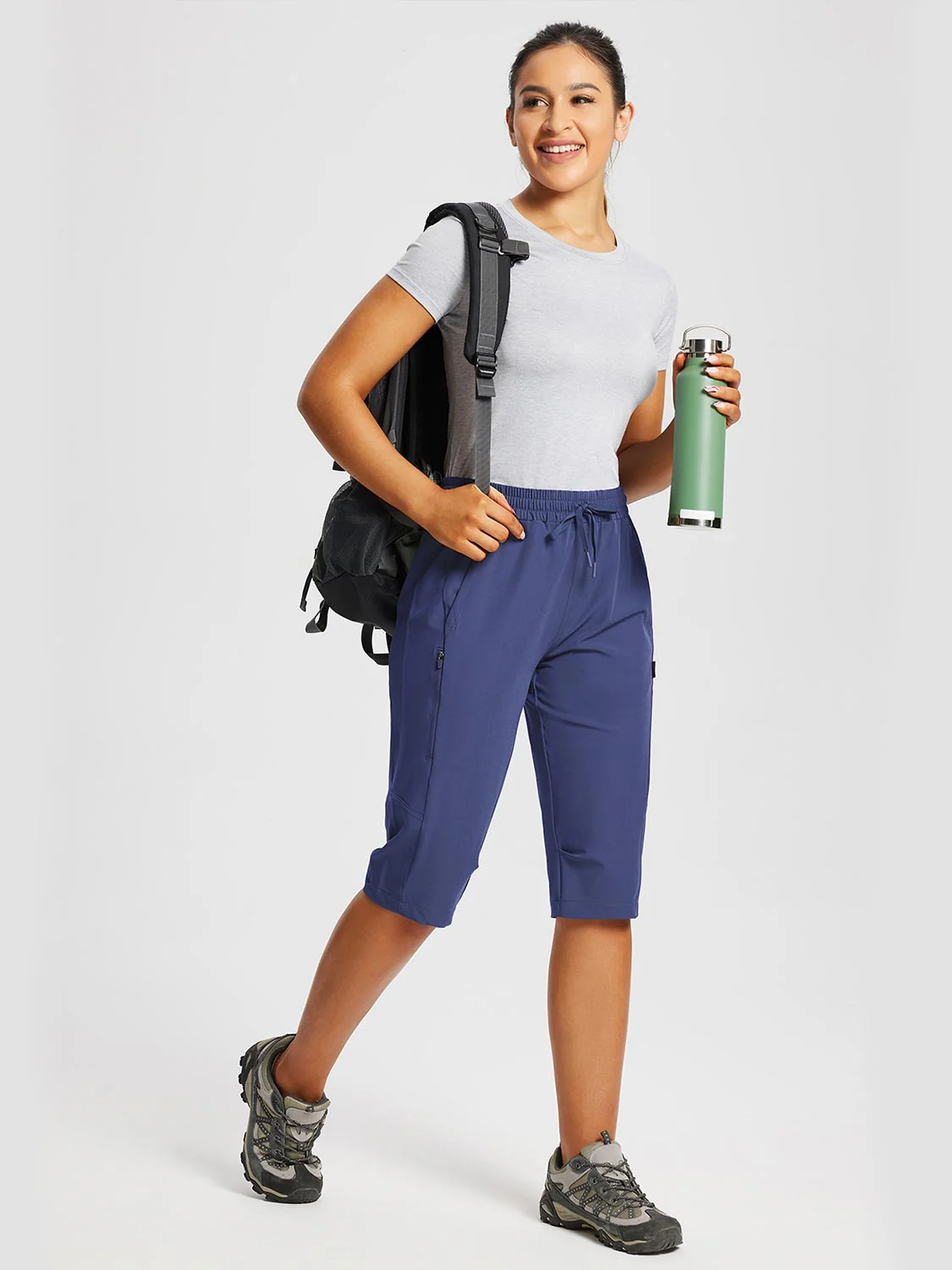 Laureate UPF50+ DWR Pocketed Capris - Image 60