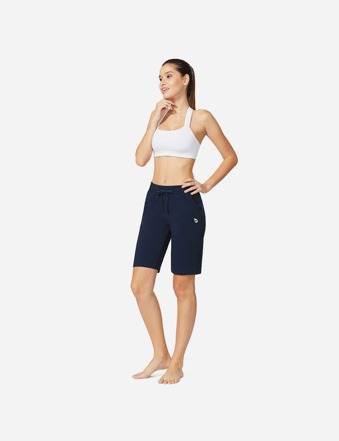 Evergreen High Rise Bermuda Shorts - Image 24