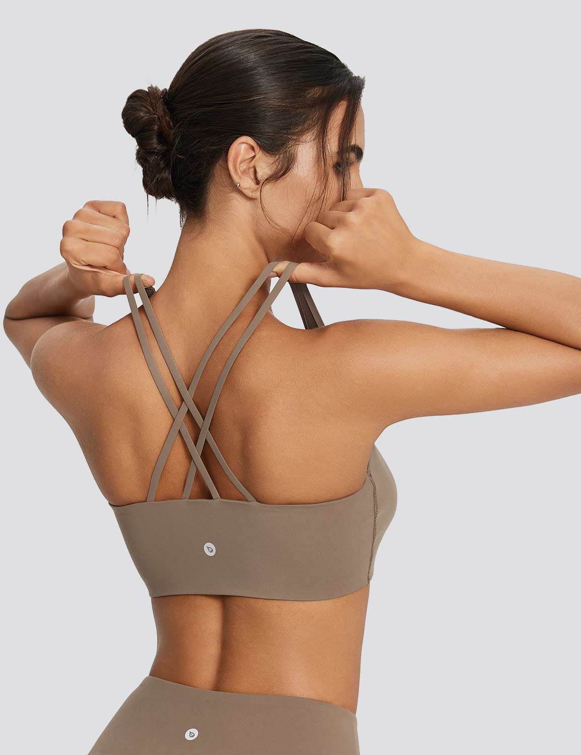 Spaghetti Strap Low Impact Bra - Image 10