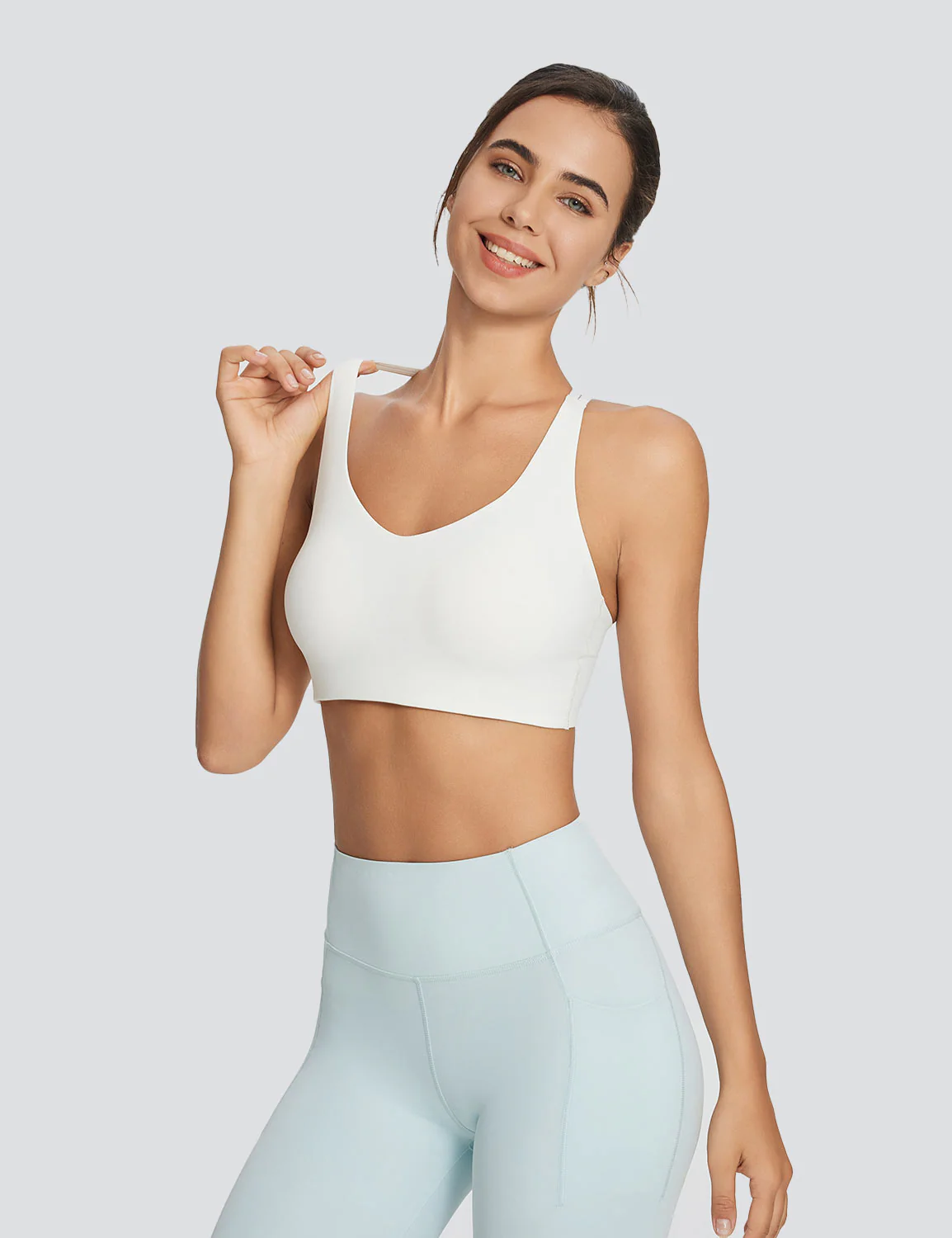 Spaghetti Strap Low Impact Bra - Image 14