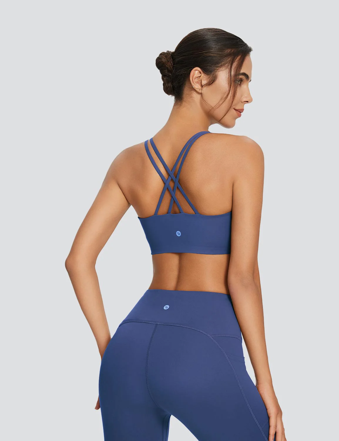 Spaghetti Strap Low Impact Bra - Image 21