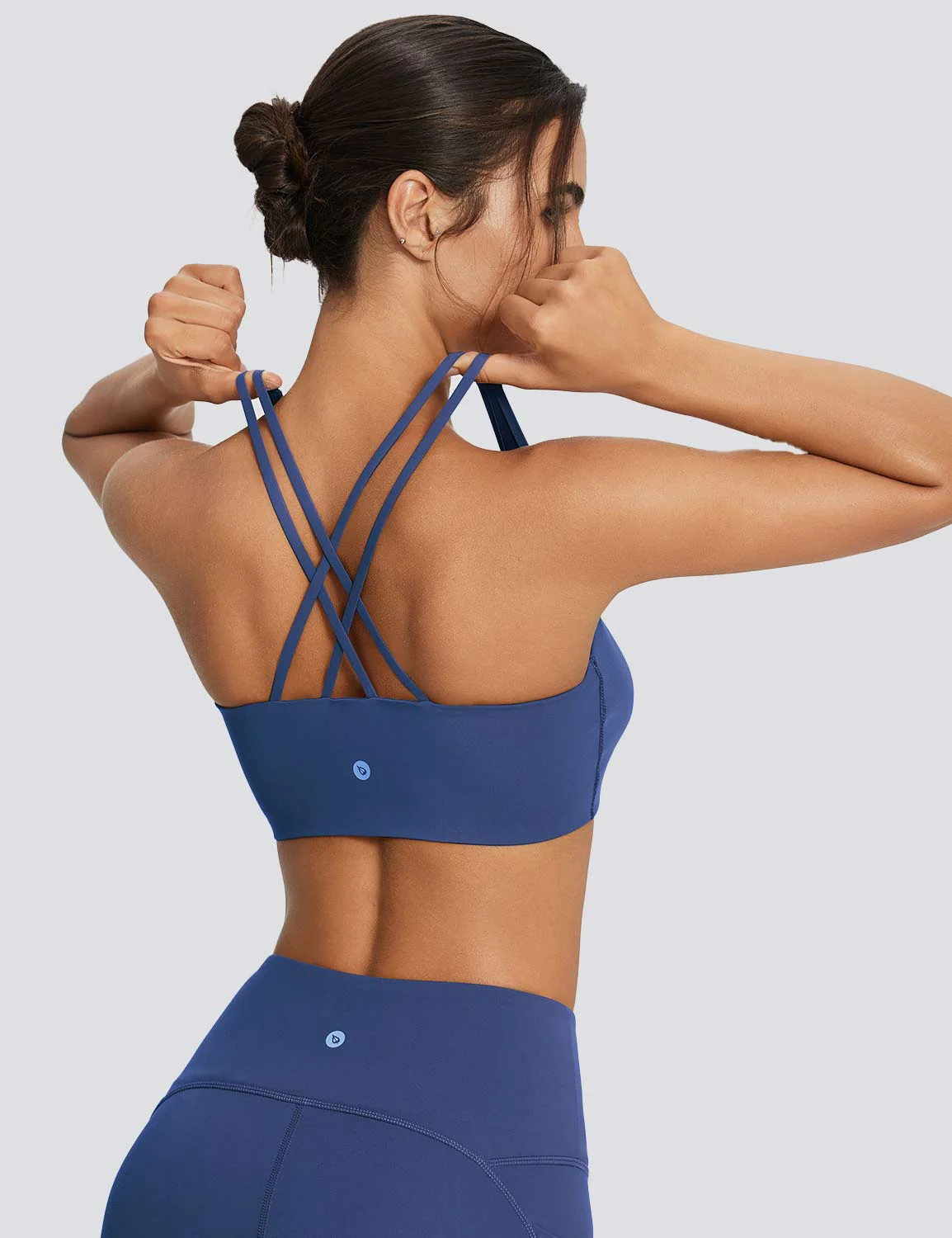 Spaghetti Strap Low Impact Bra - Image 23