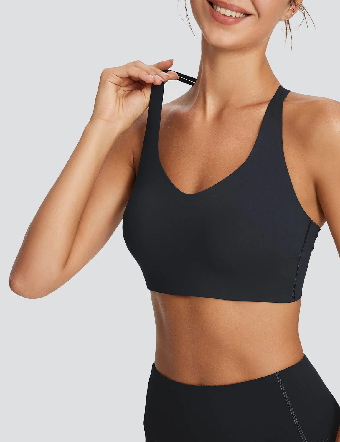 Spaghetti Strap Low Impact Bra - Image 4
