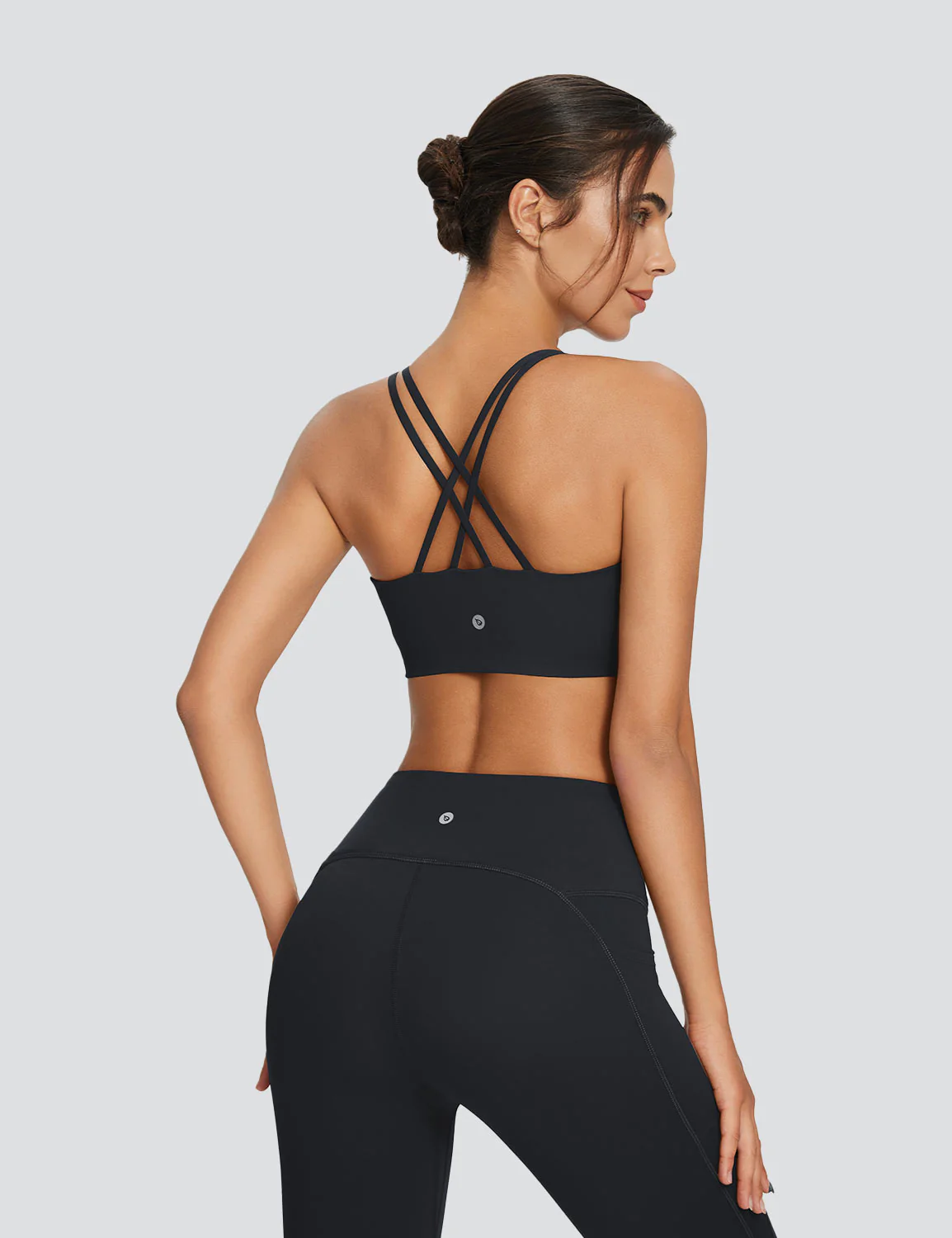 Spaghetti Strap Low Impact Bra - Image 6