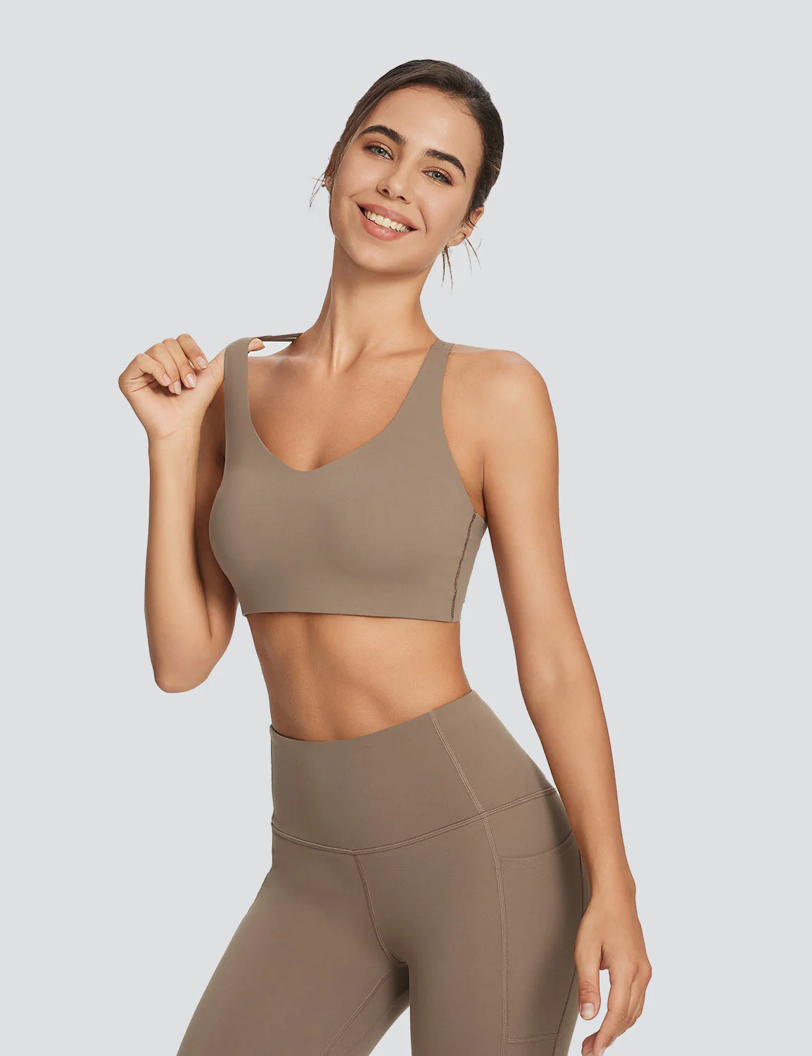 Spaghetti Strap Low Impact Bra - Image 7