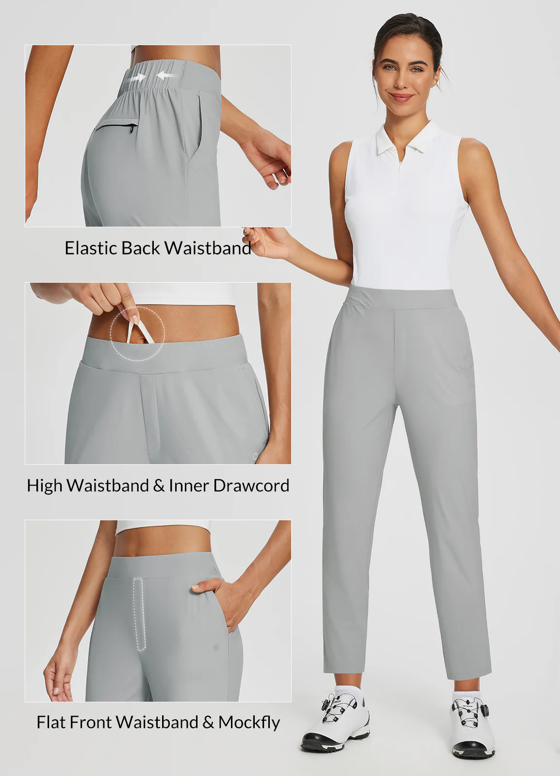 Baleaf UPF 50+ High-Rise 4 Pocket Pant 26" - Image 31