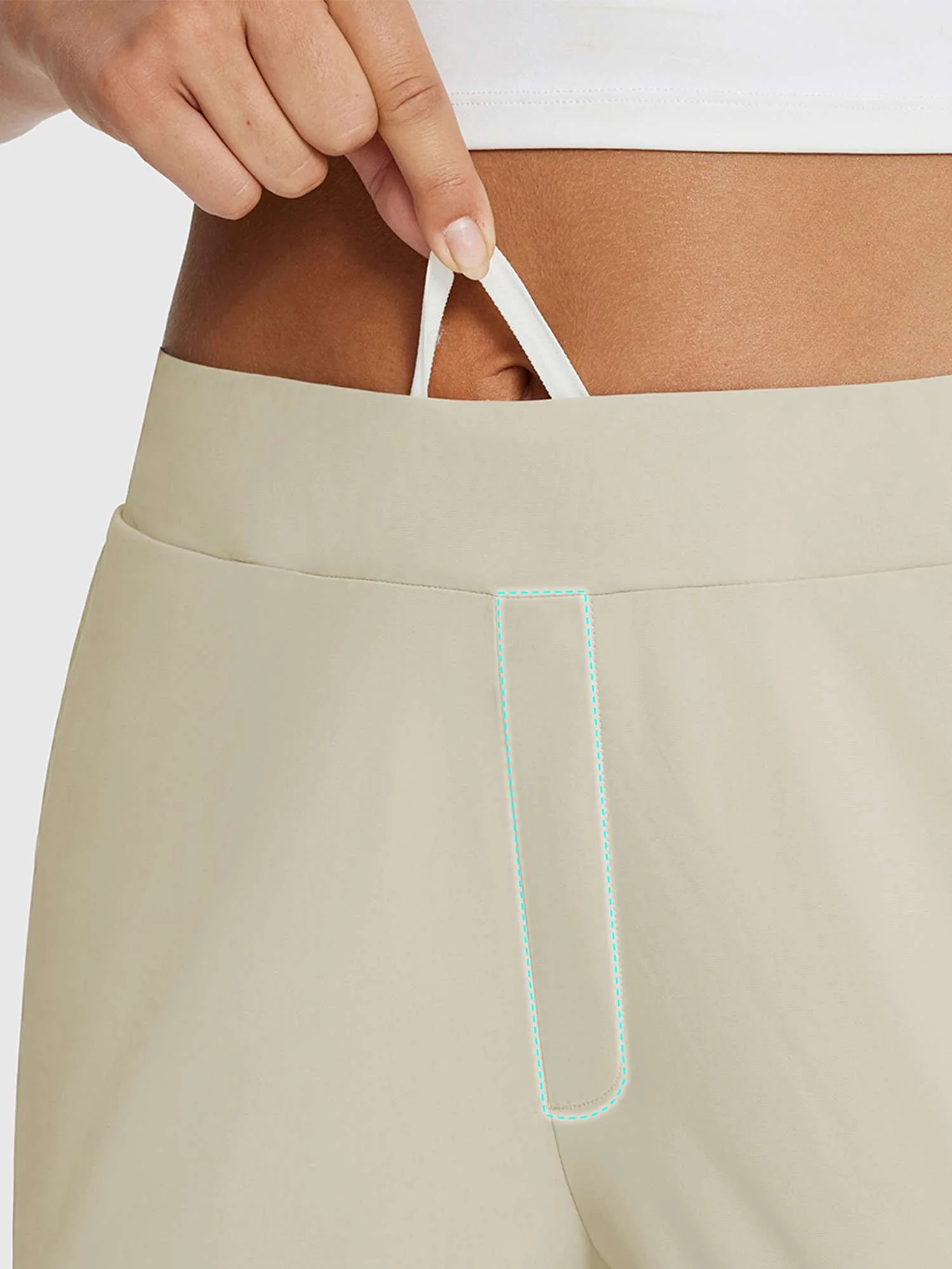 Baleaf UPF 50+ High-Rise 4 Pocket Pant 26" - Image 75
