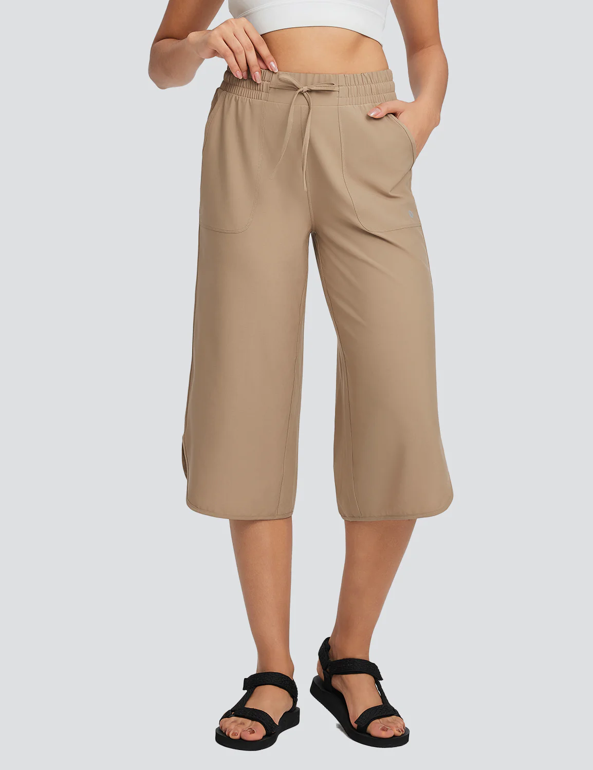 Laureate Trail UPF 50+ Wide Leg Capris - Image 13