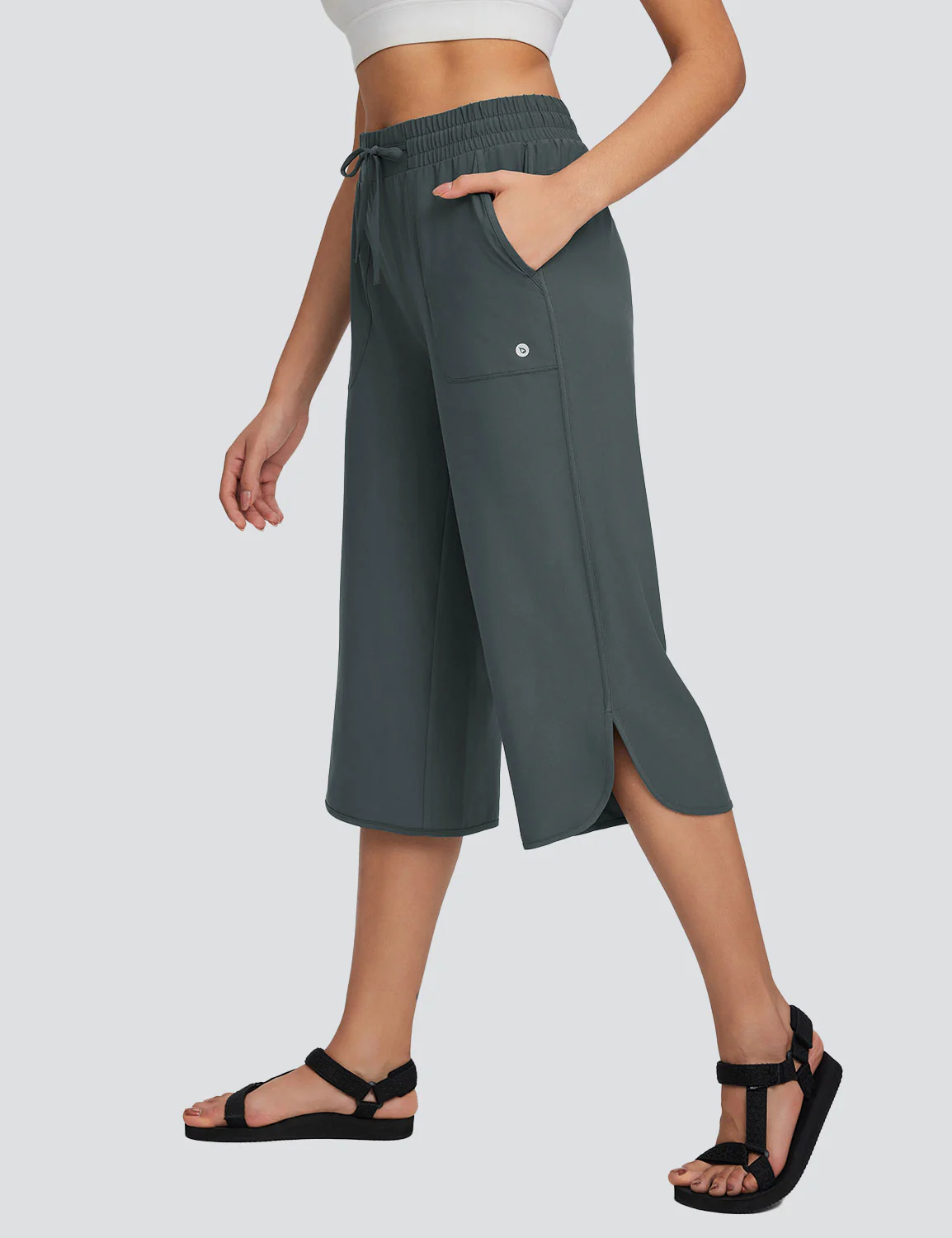 Laureate Trail UPF 50+ Wide Leg Capris - Image 19