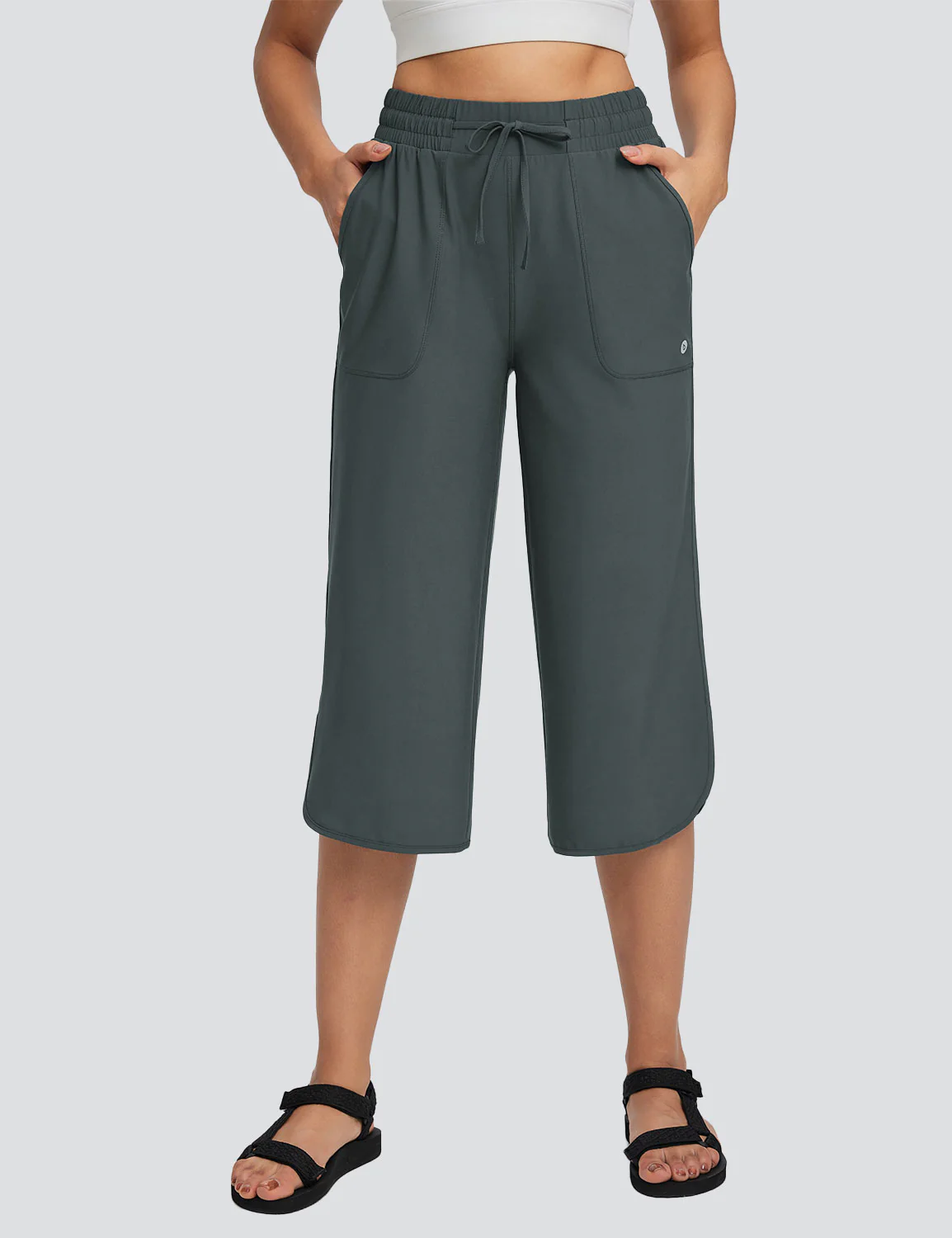Laureate Trail UPF 50+ Wide Leg Capris - Image 20