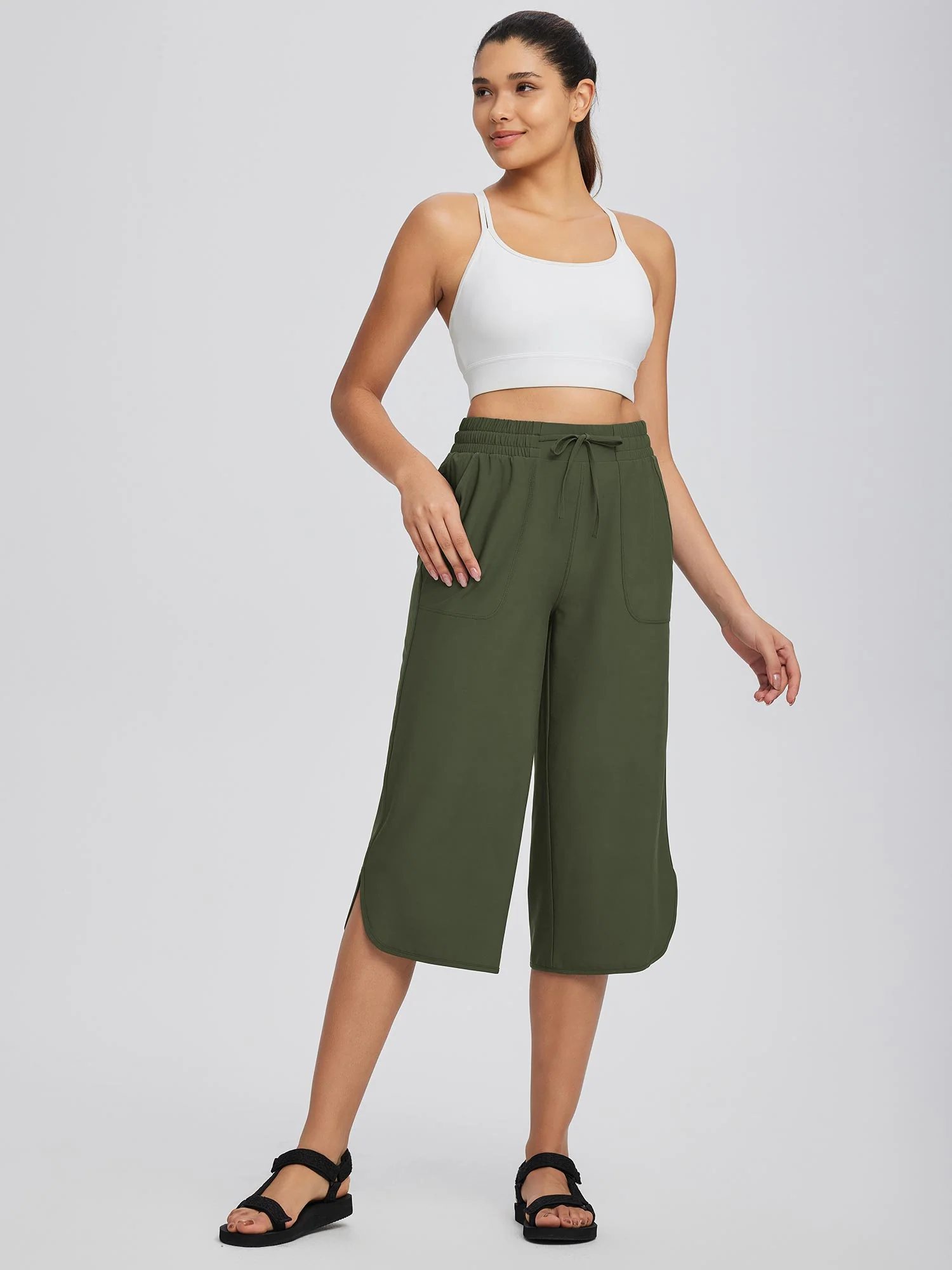 Laureate Trail UPF 50+ Wide Leg Capris - Image 26