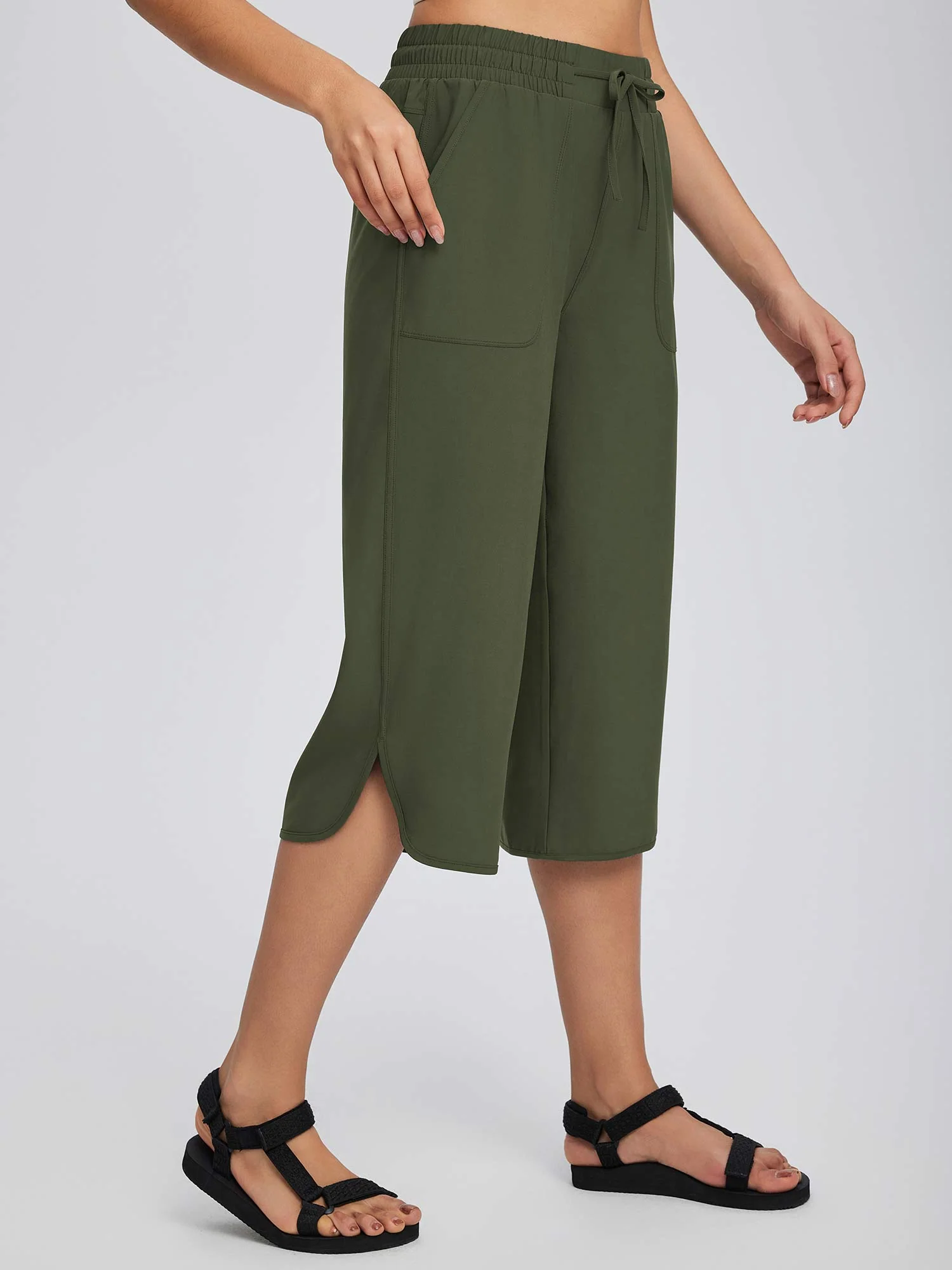 Laureate Trail UPF 50+ Wide Leg Capris - Image 28
