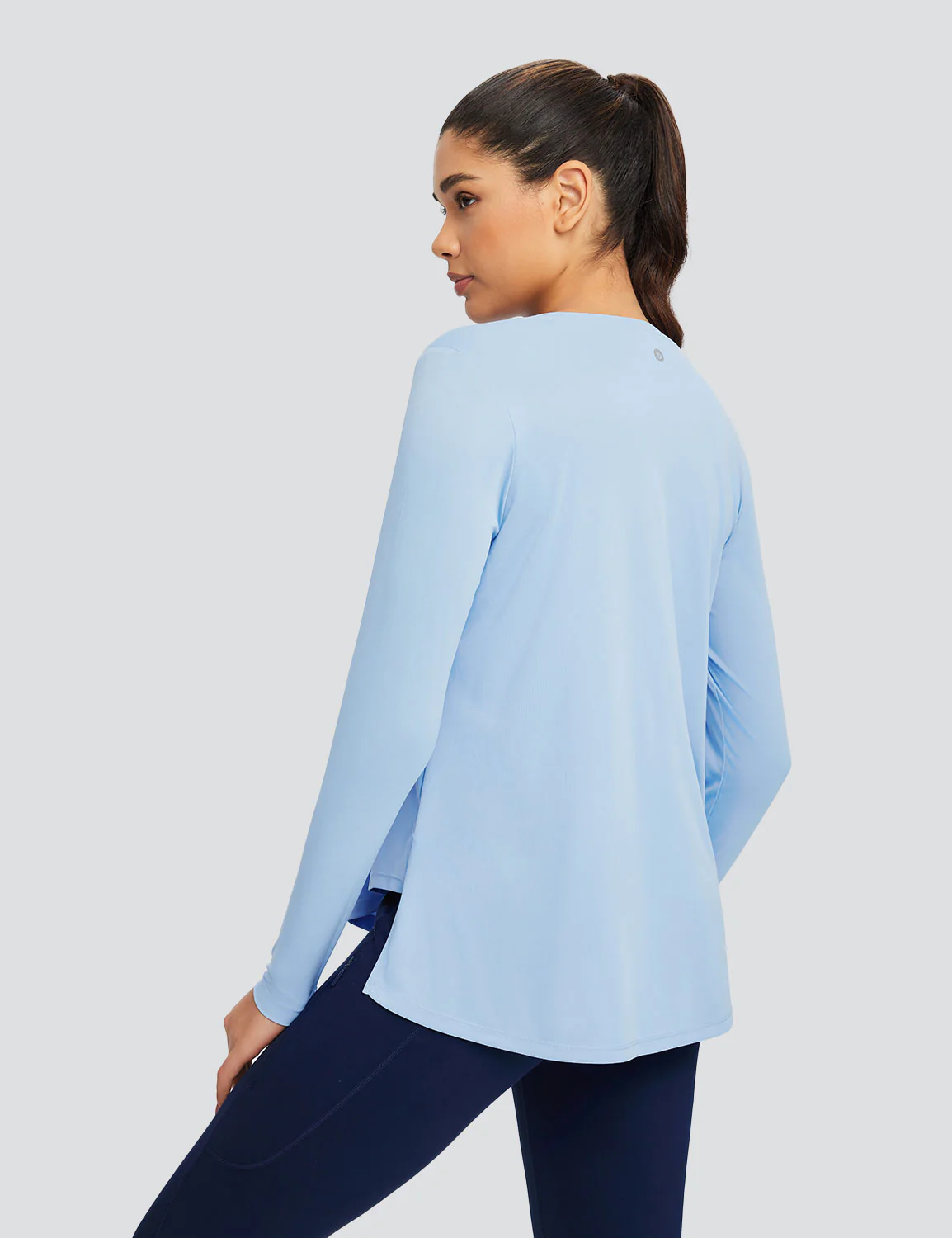 A Loose Crew Neck Long Sleeve T Shirt - Image 24
