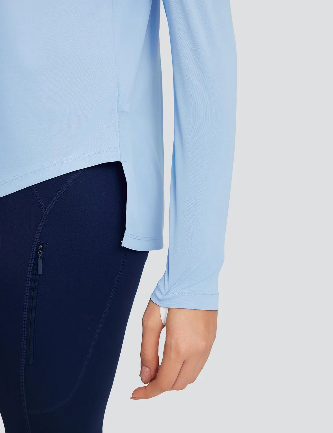 A Loose Crew Neck Long Sleeve T Shirt - Image 23