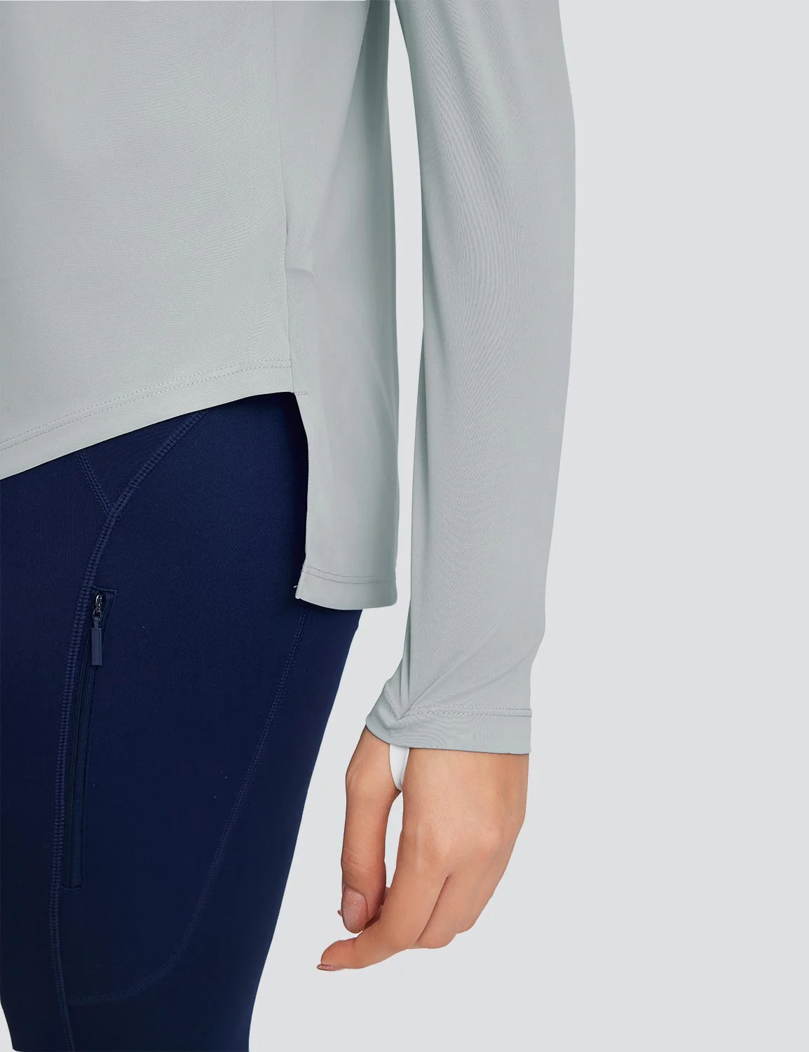 A Loose Crew Neck Long Sleeve T Shirt - Image 10