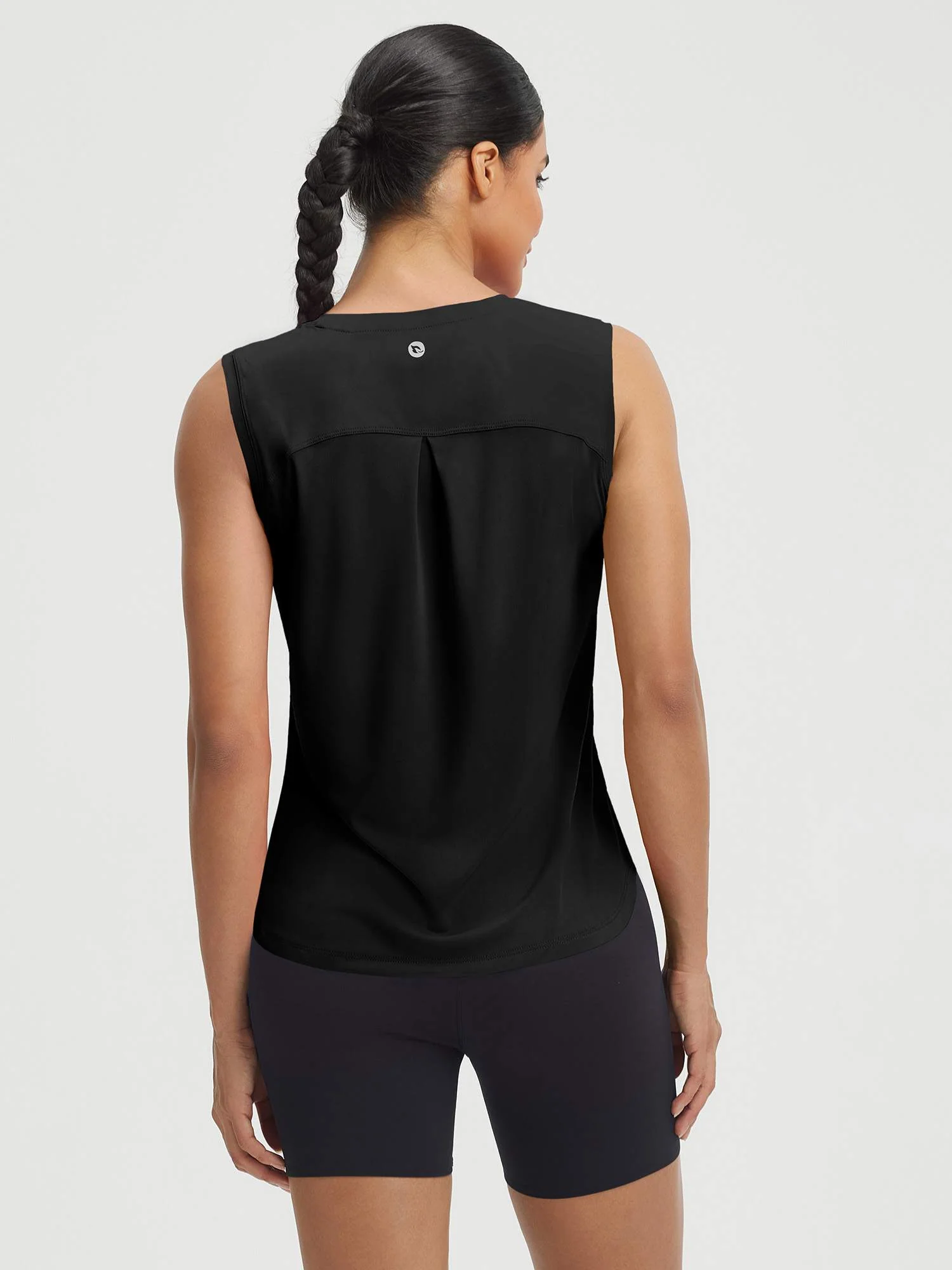UPF50+ High Neck Workout Tank Top - Image 16