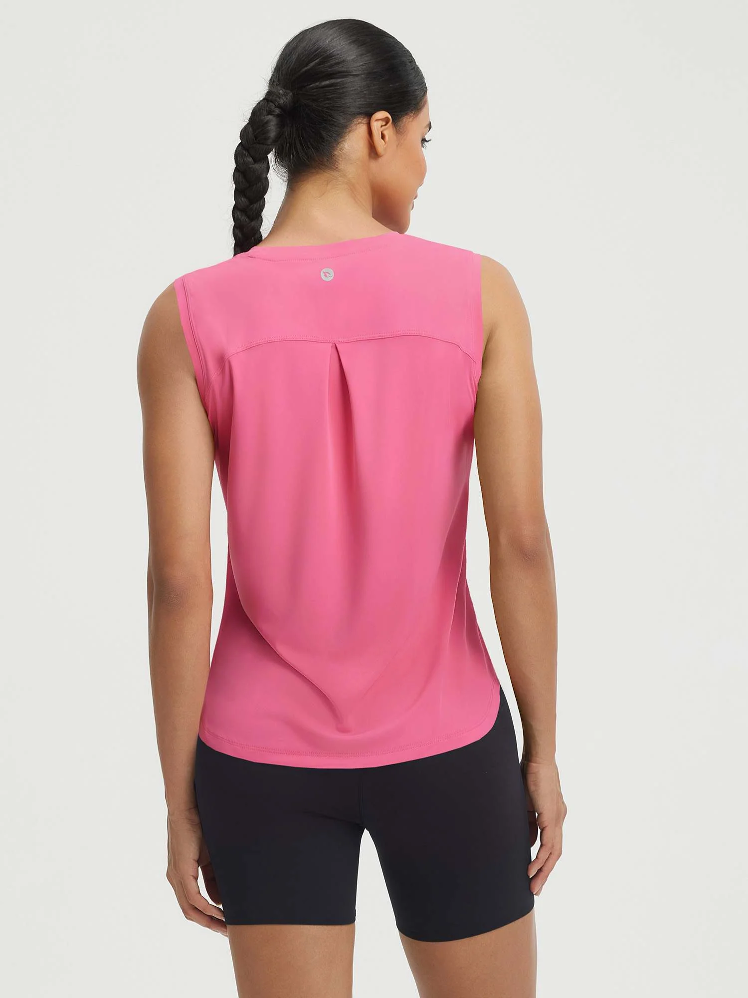 UPF50+ High Neck Workout Tank Top - Image 28