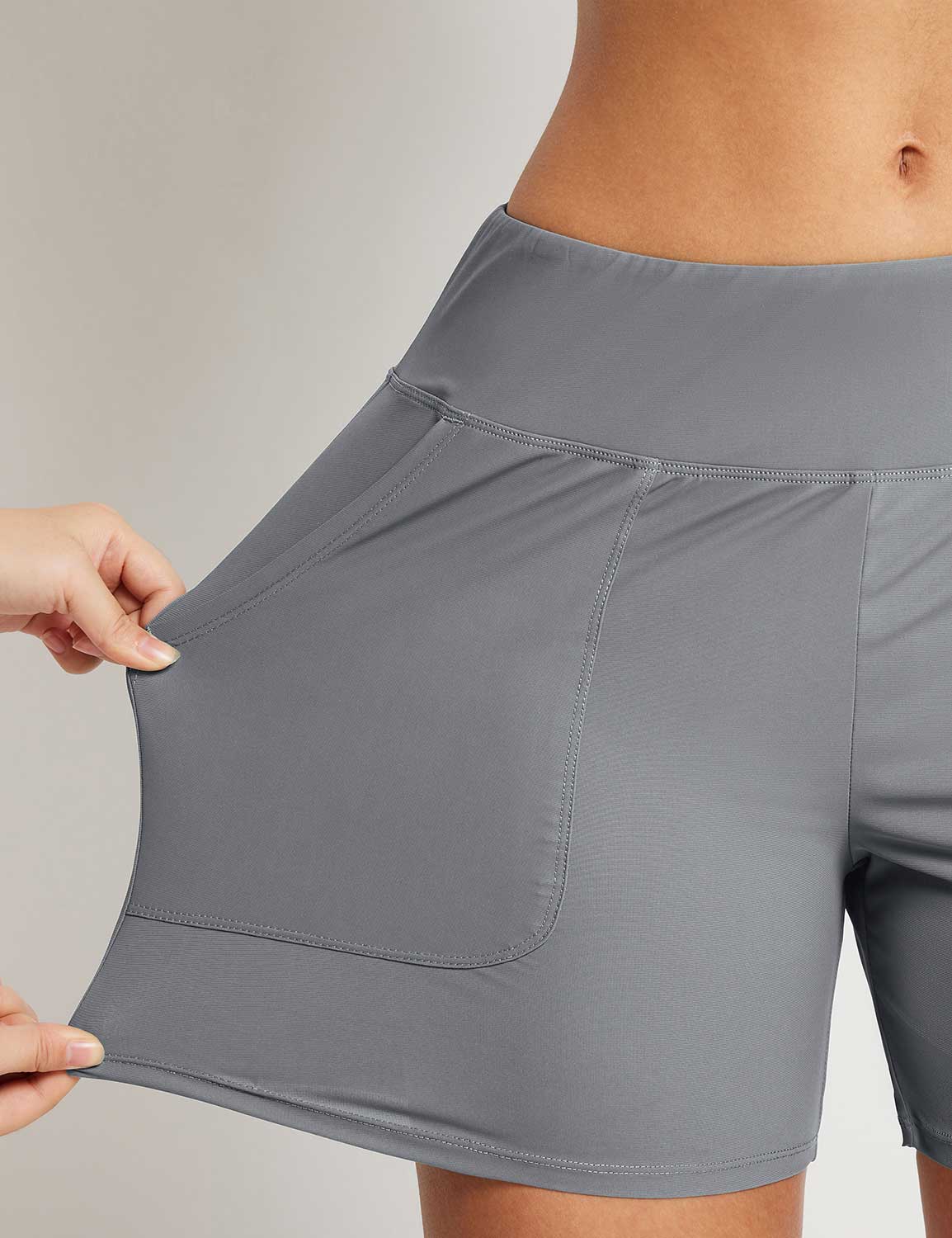 Flyleaf Women's 5" UPF 50+ High-Rise Swim Shorts - Image 18