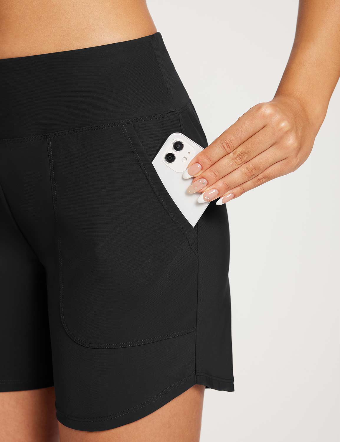 Flyleaf Women's 5" UPF 50+ High-Rise Swim Shorts - Image 5