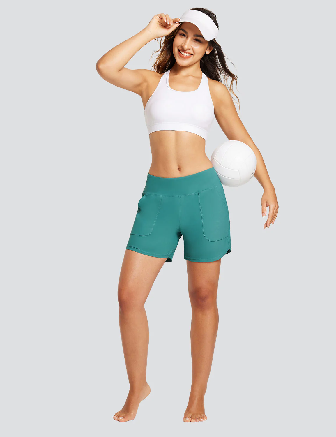 Flyleaf Women's 5" UPF 50+ High-Rise Swim Shorts - Image 7