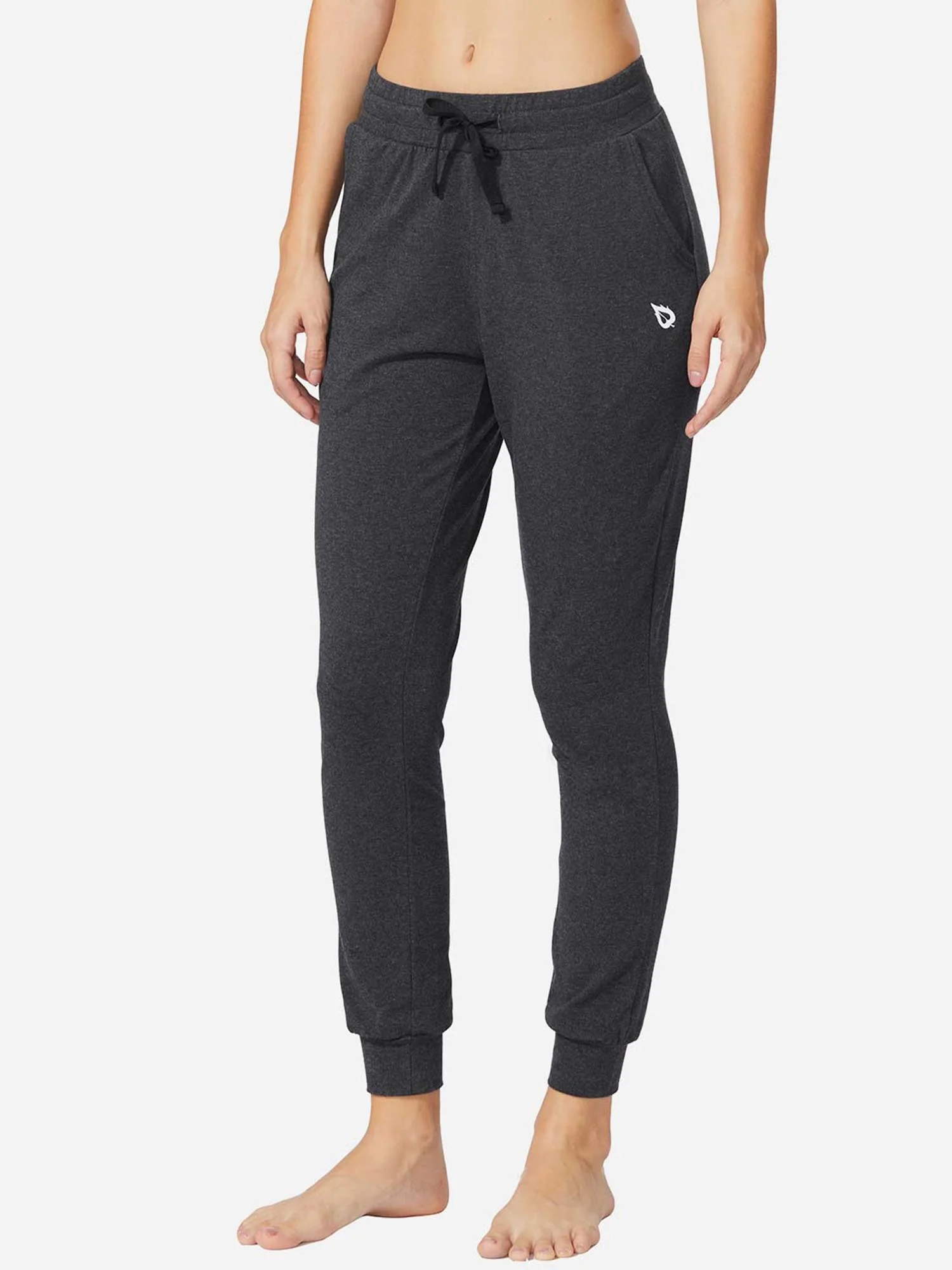 Women's Cotton Tapered Sweatpants - Image 3