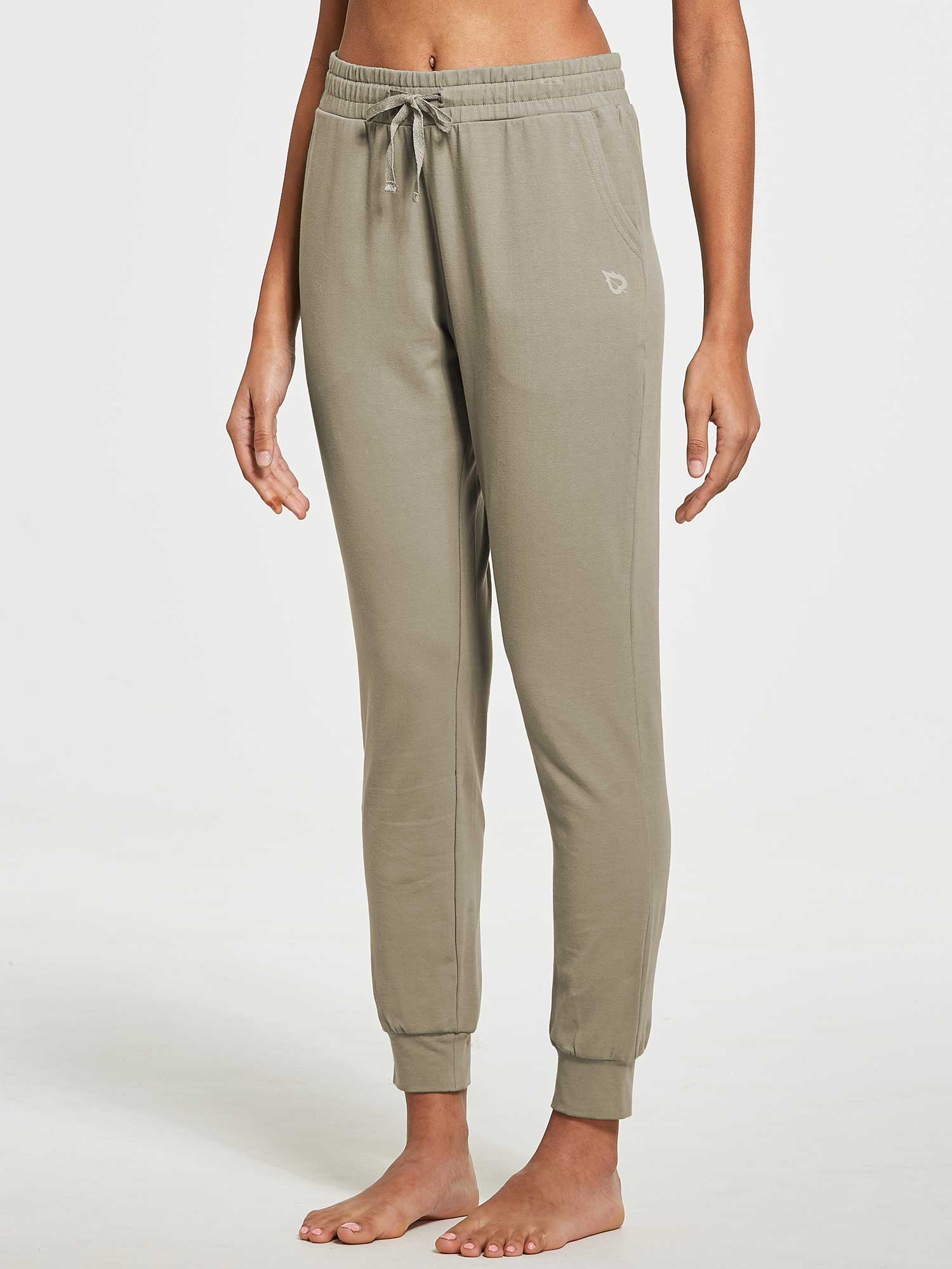 Women's Cotton Tapered Sweatpants - Image 39