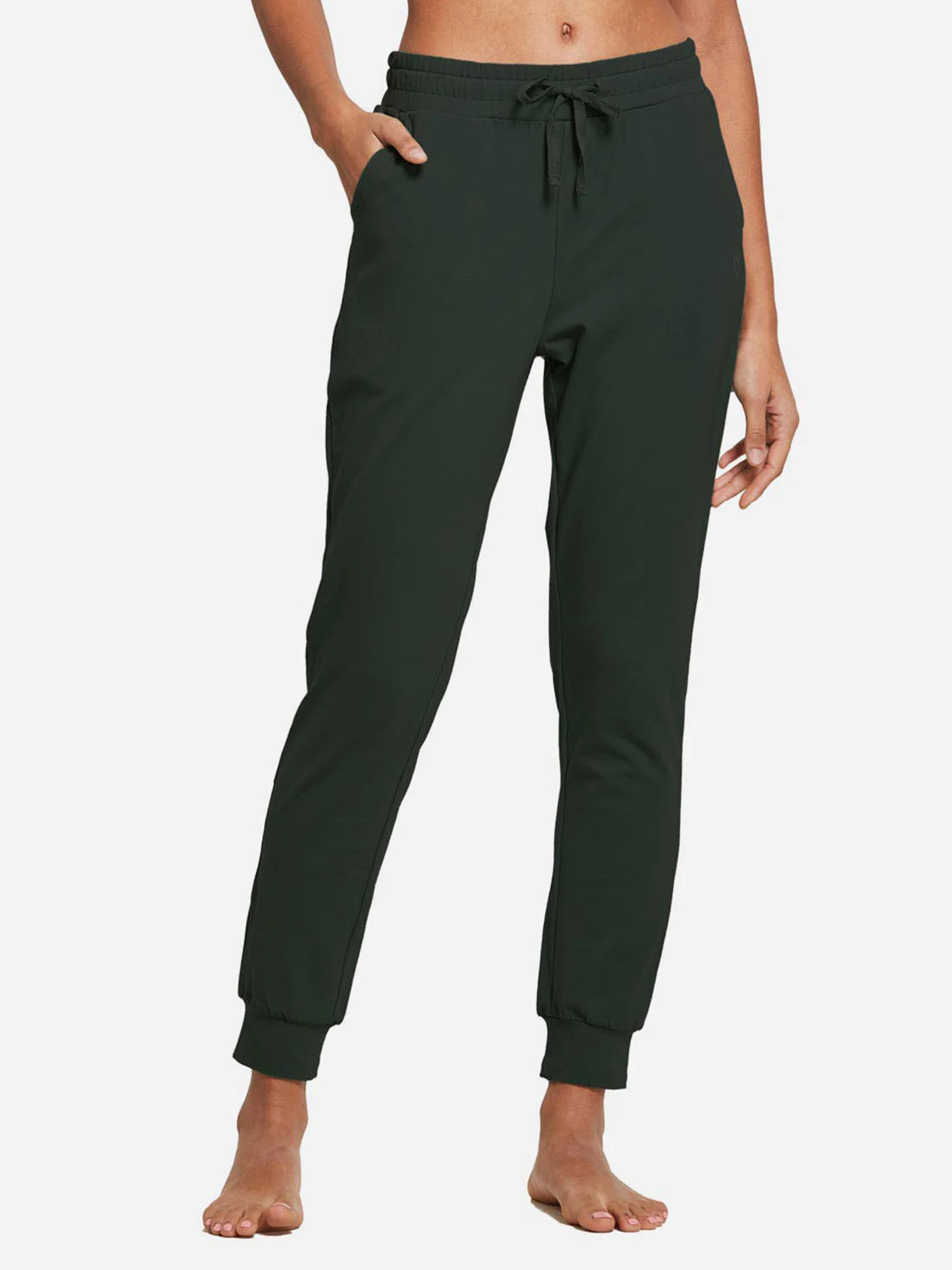 Women's Cotton Tapered Sweatpants - Image 6