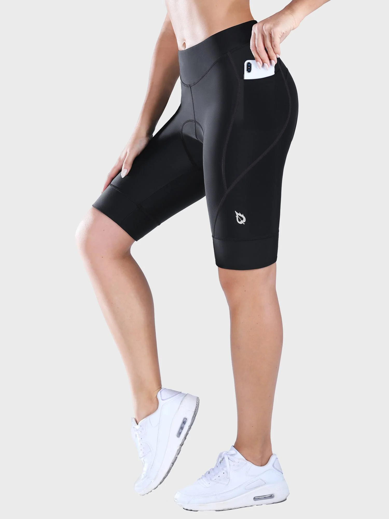 Women's UPF 50+ Padded Cycling Shorts - Image 18