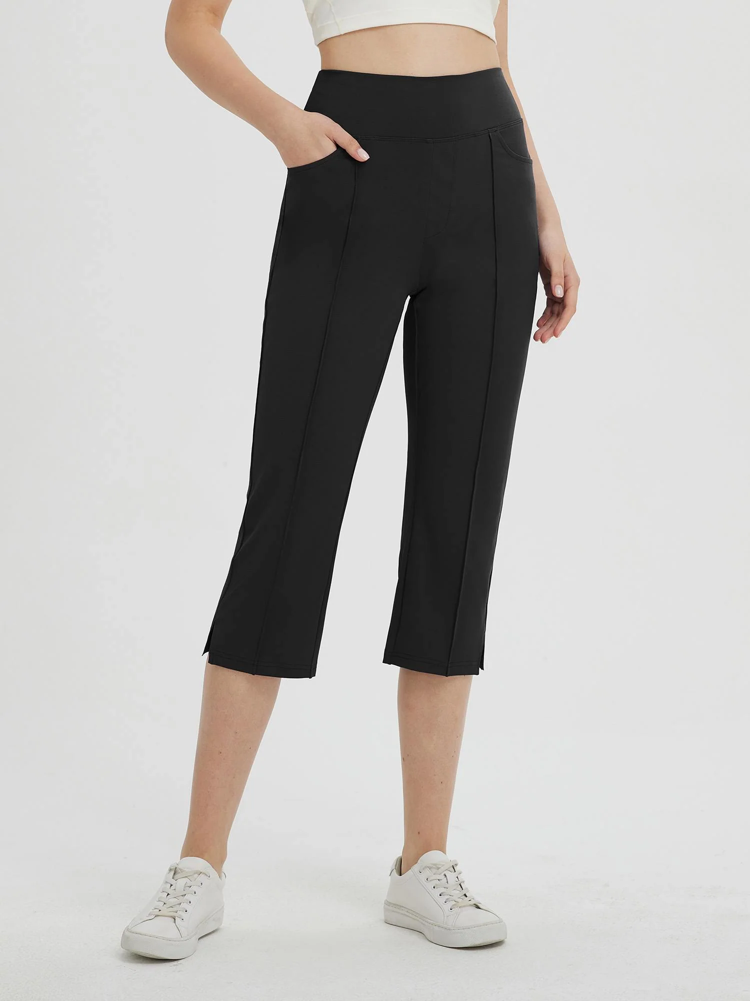 Women's High-Waisted Capris - Image 18