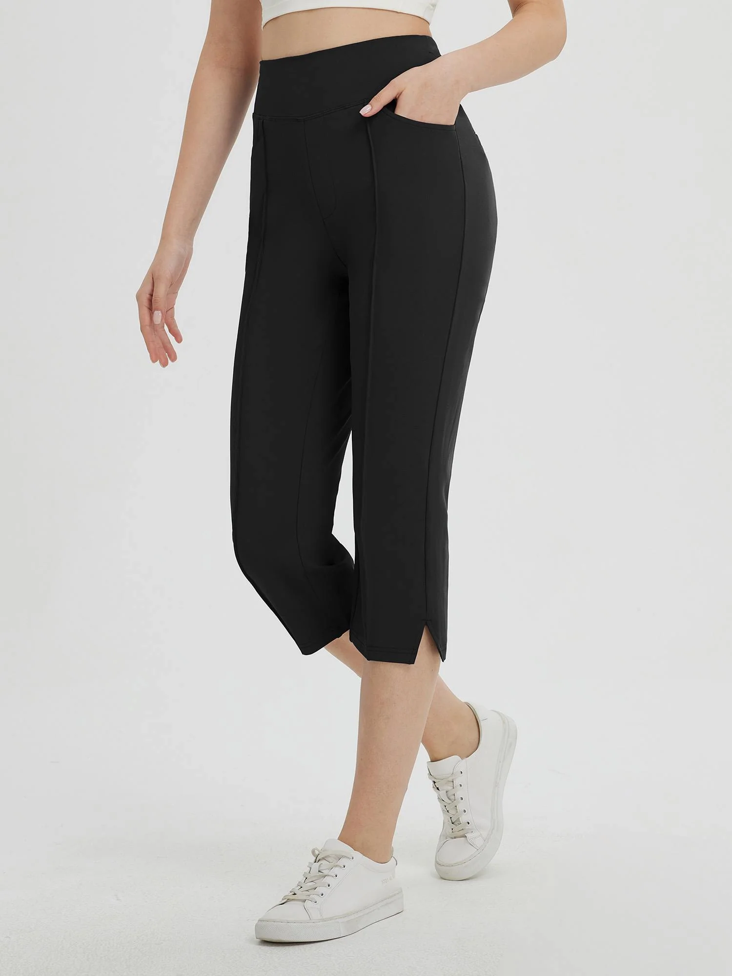 Women's High-Waisted Capris - Image 19