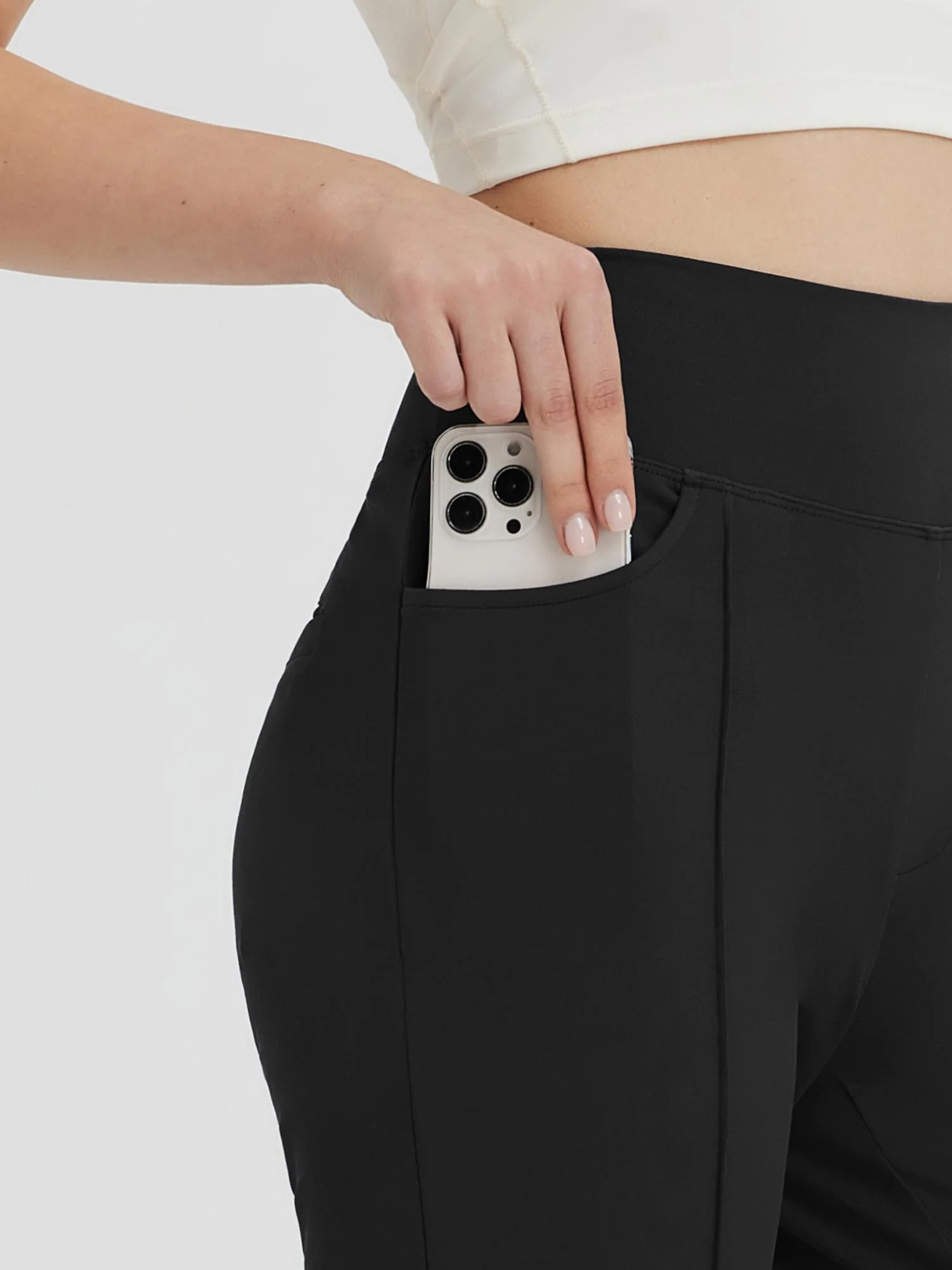 Women's High-Waisted Capris - Image 22
