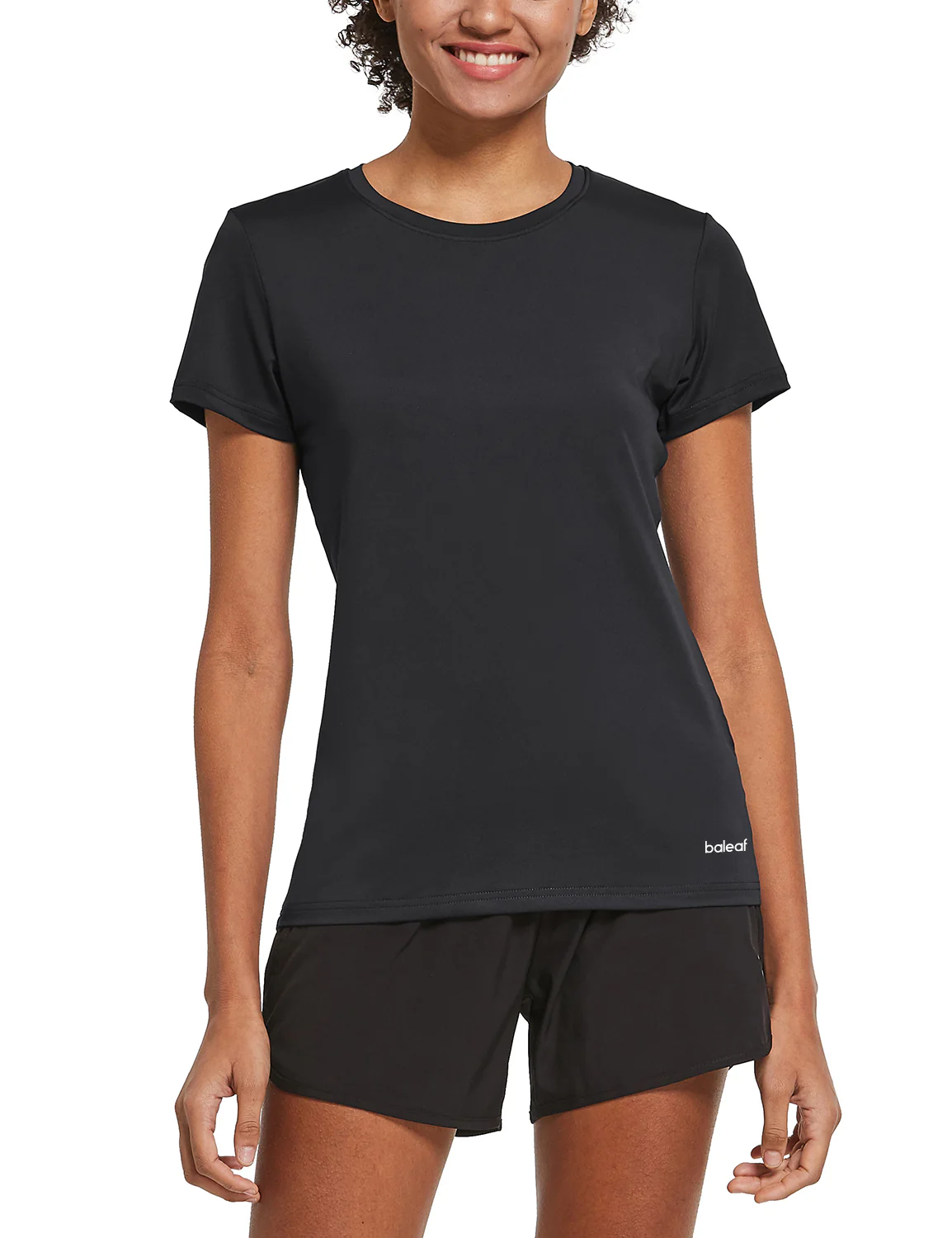 Women's Short-Sleeve Quick-Dry Crewneck Running Shirt - Image 12