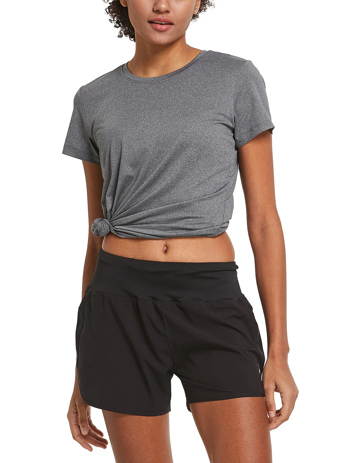 Women's Short-Sleeve Quick-Dry Crewneck Running Shirt - Image 27