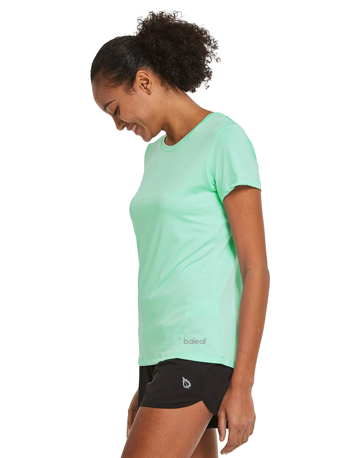Women's Short-Sleeve Quick-Dry Crewneck Running Shirt - Image 7