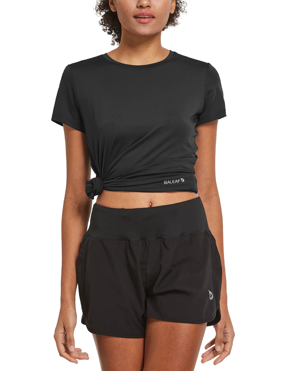 Women's Short-Sleeve Quick-Dry Crewneck Running Shirt - Image 9