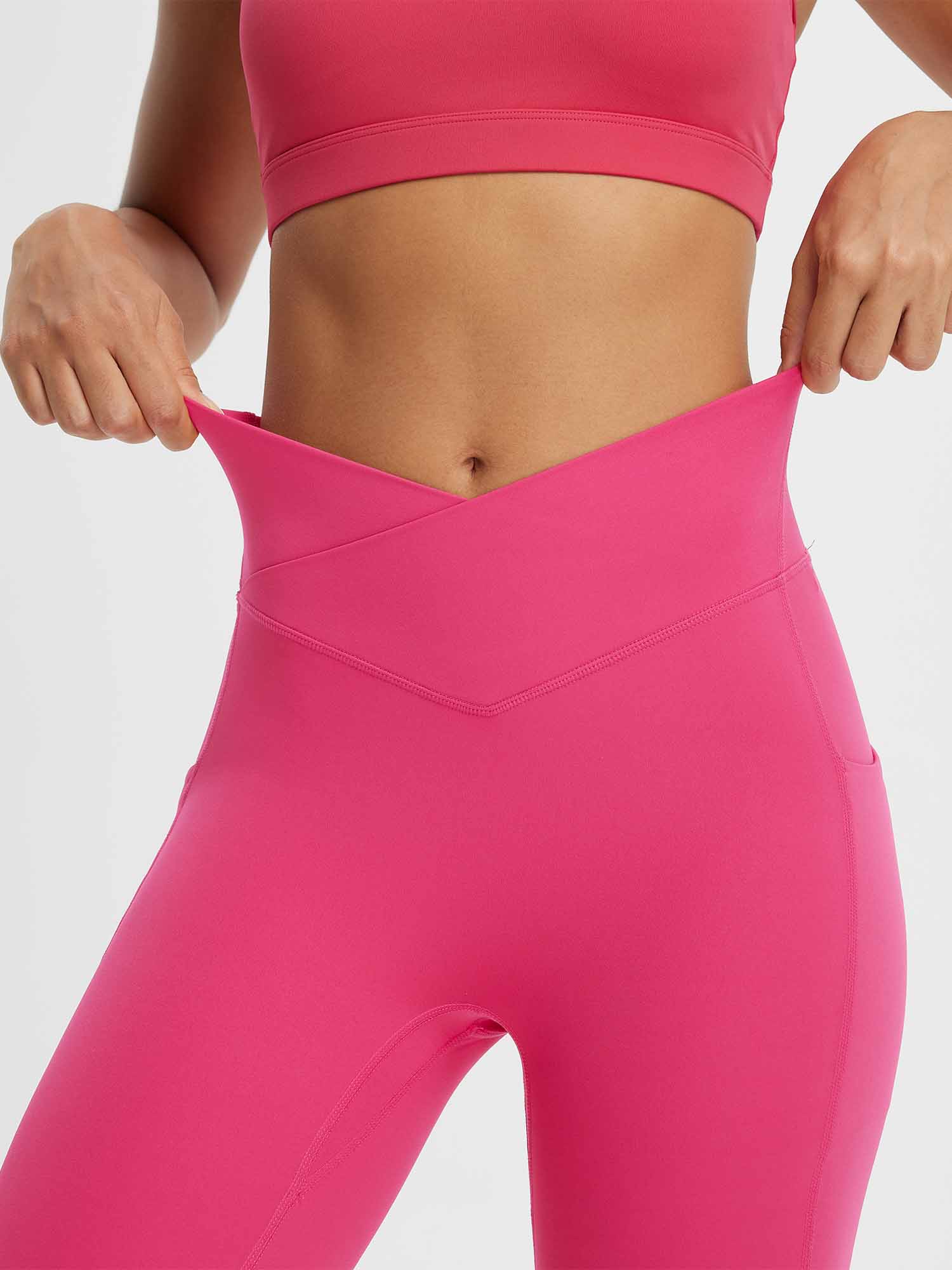 Women's 14" High-Waisted Crossover Capris - Image 15
