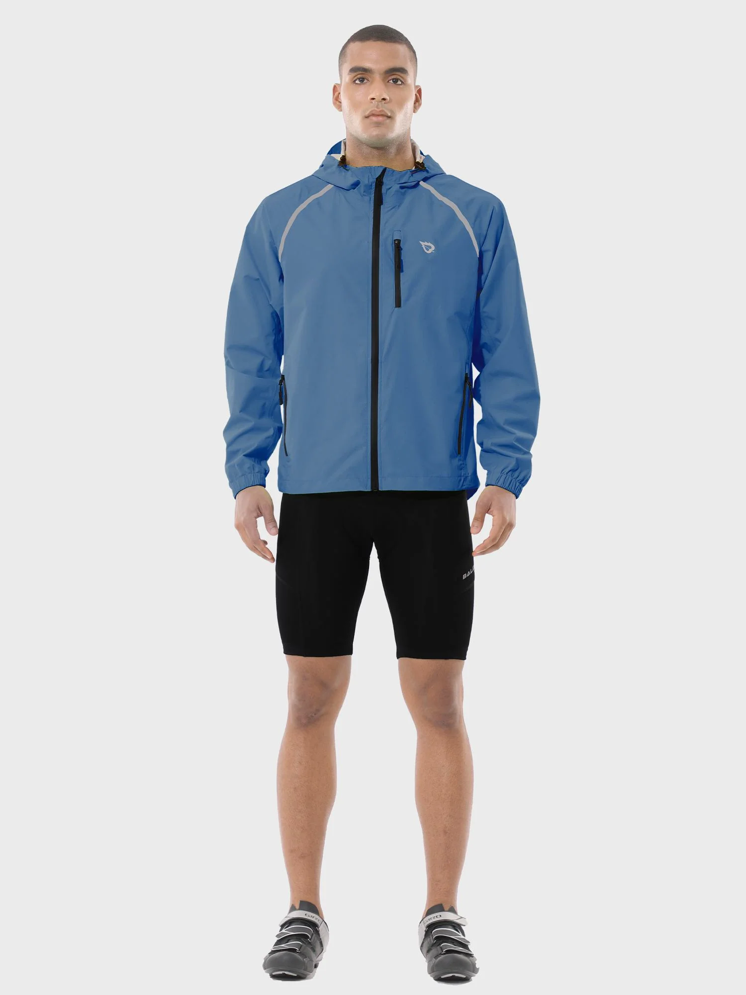 Men's UPF 50+ Waterproof Cycling Rain Jacket - Image 10