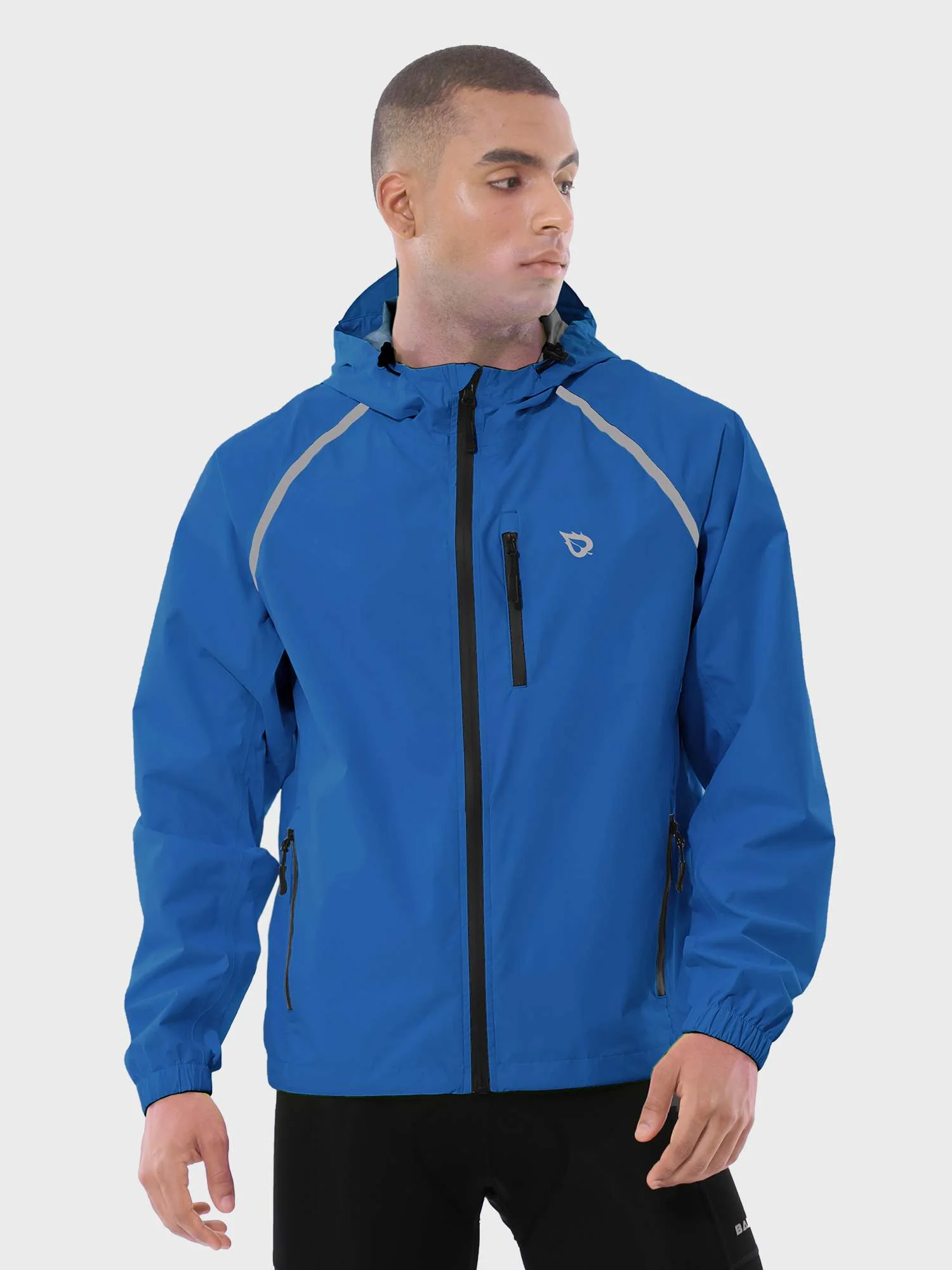 Men's UPF 50+ Waterproof Cycling Rain Jacket - Image 17