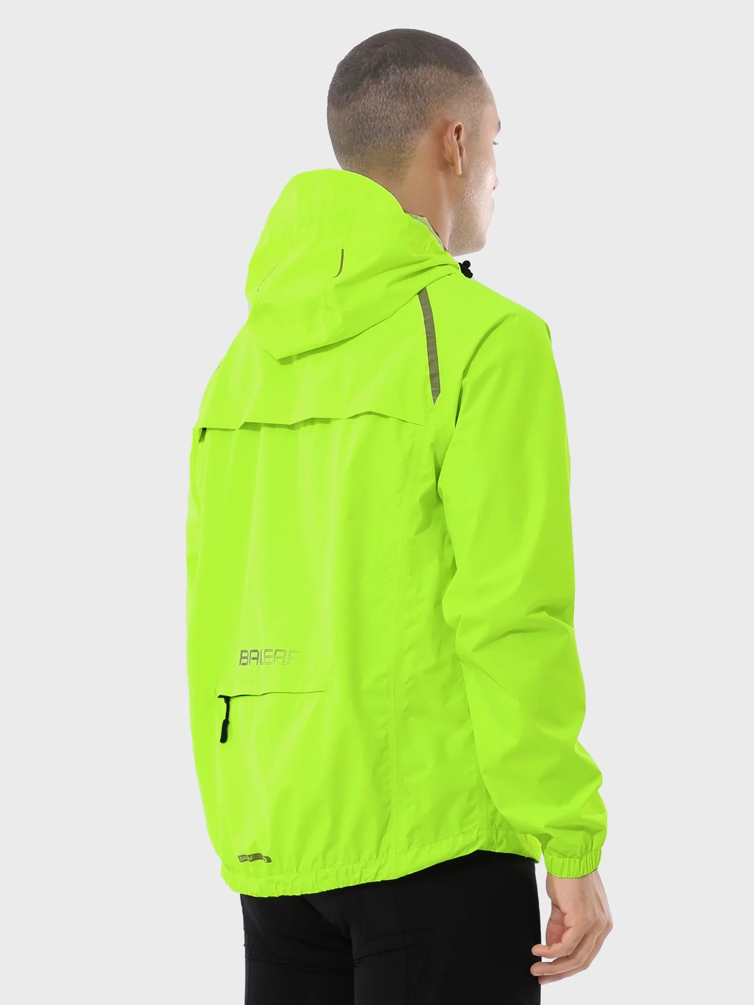 Men's UPF 50+ Waterproof Cycling Rain Jacket - Image 3