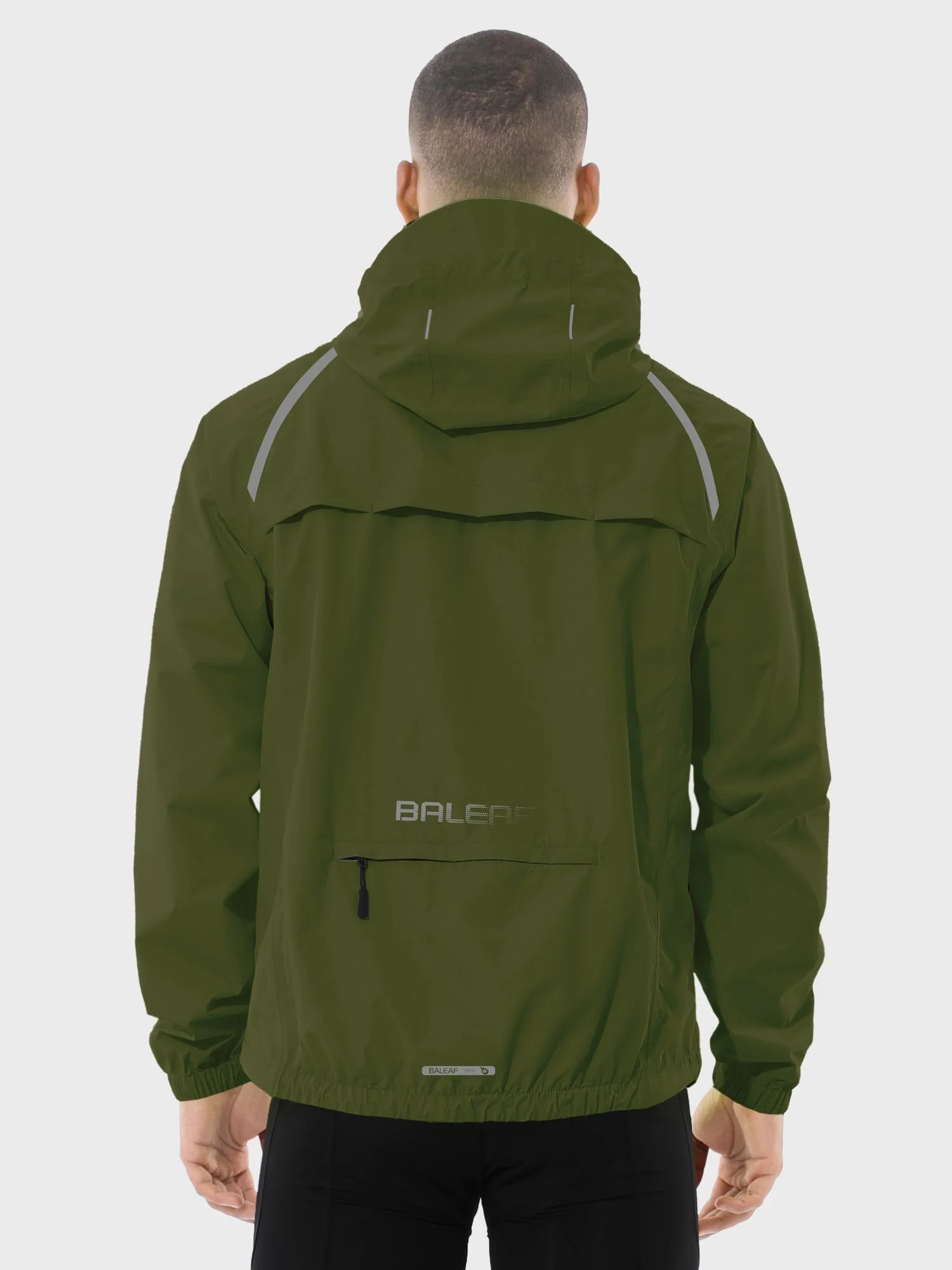 Men's UPF 50+ Waterproof Cycling Rain Jacket - Image 30