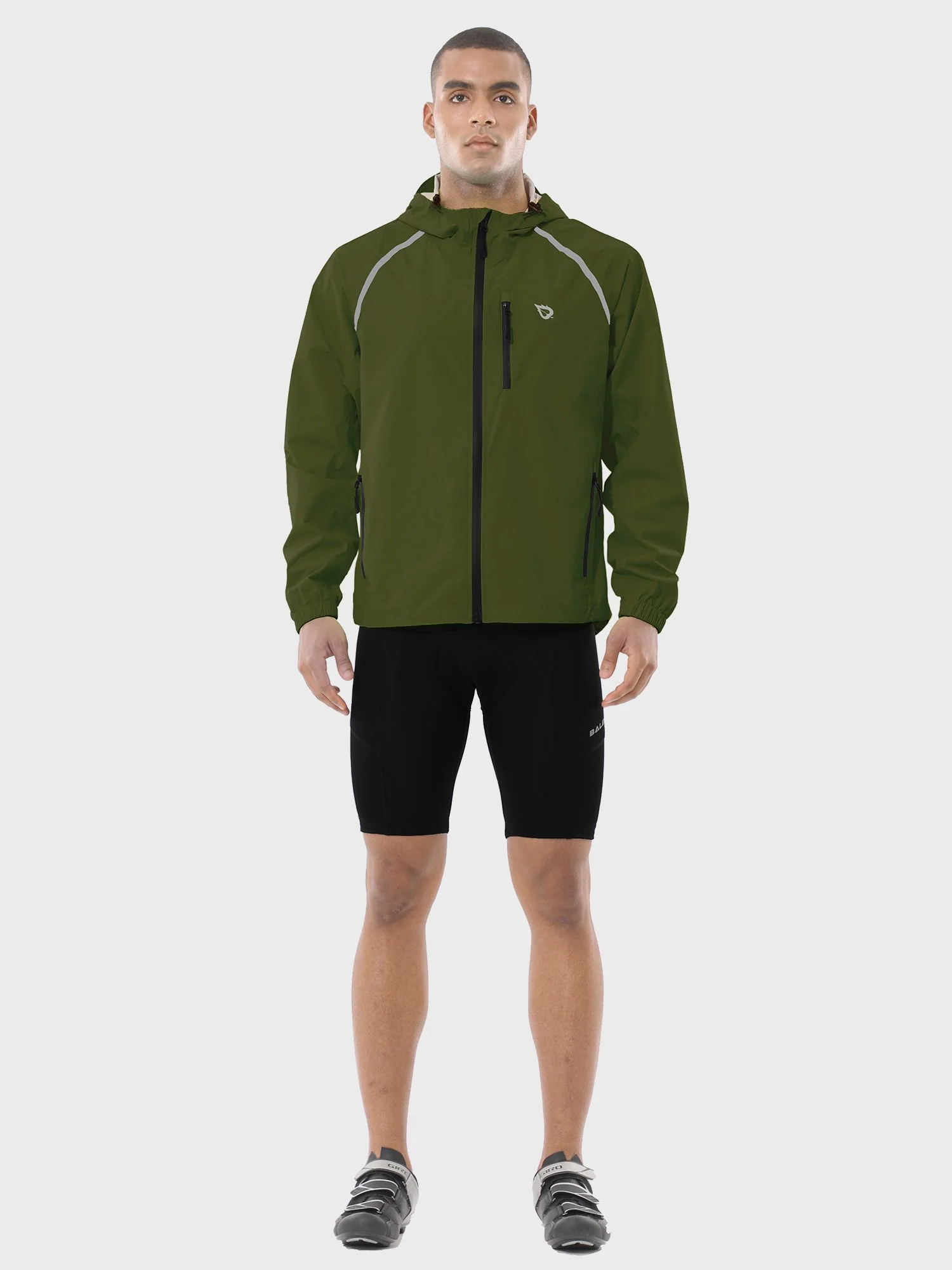 Men's UPF 50+ Waterproof Cycling Rain Jacket - Image 31