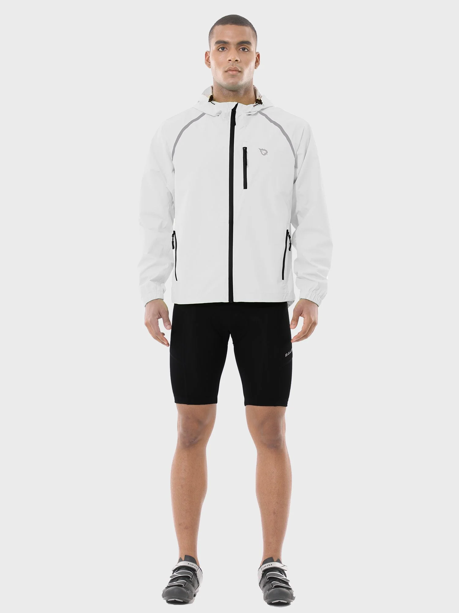 Men's UPF 50+ Waterproof Cycling Rain Jacket - Image 44