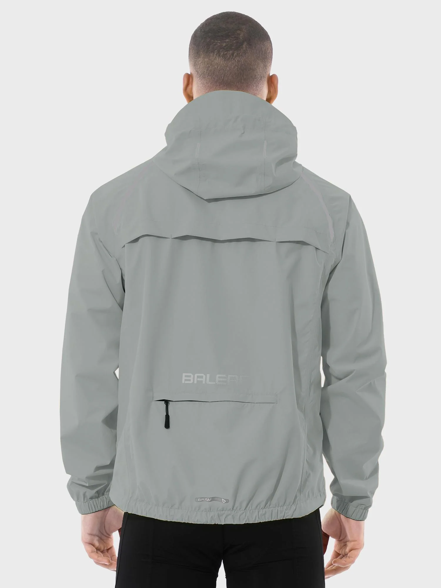 Men's UPF 50+ Waterproof Cycling Rain Jacket - Image 50